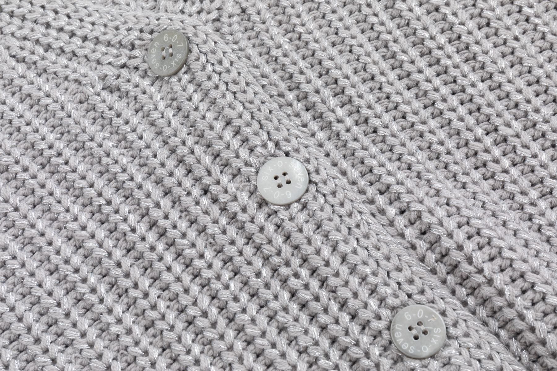 Strickjacke LIGHT GREY