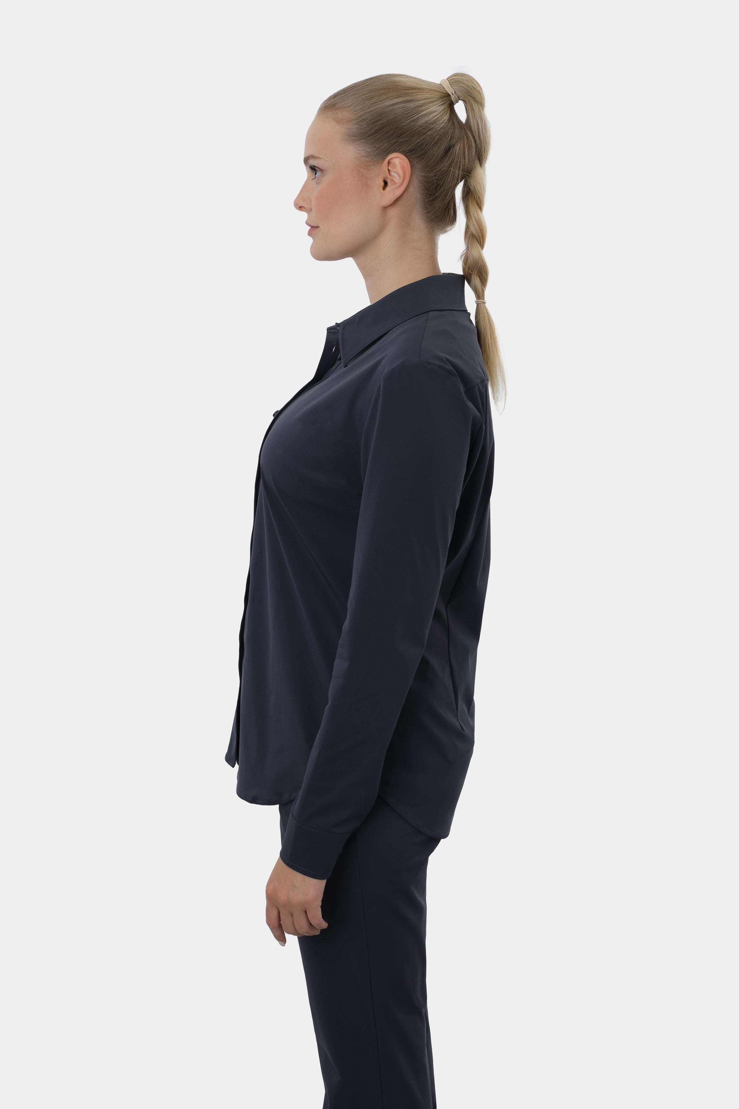 Long Sleeve Blouse NAVY