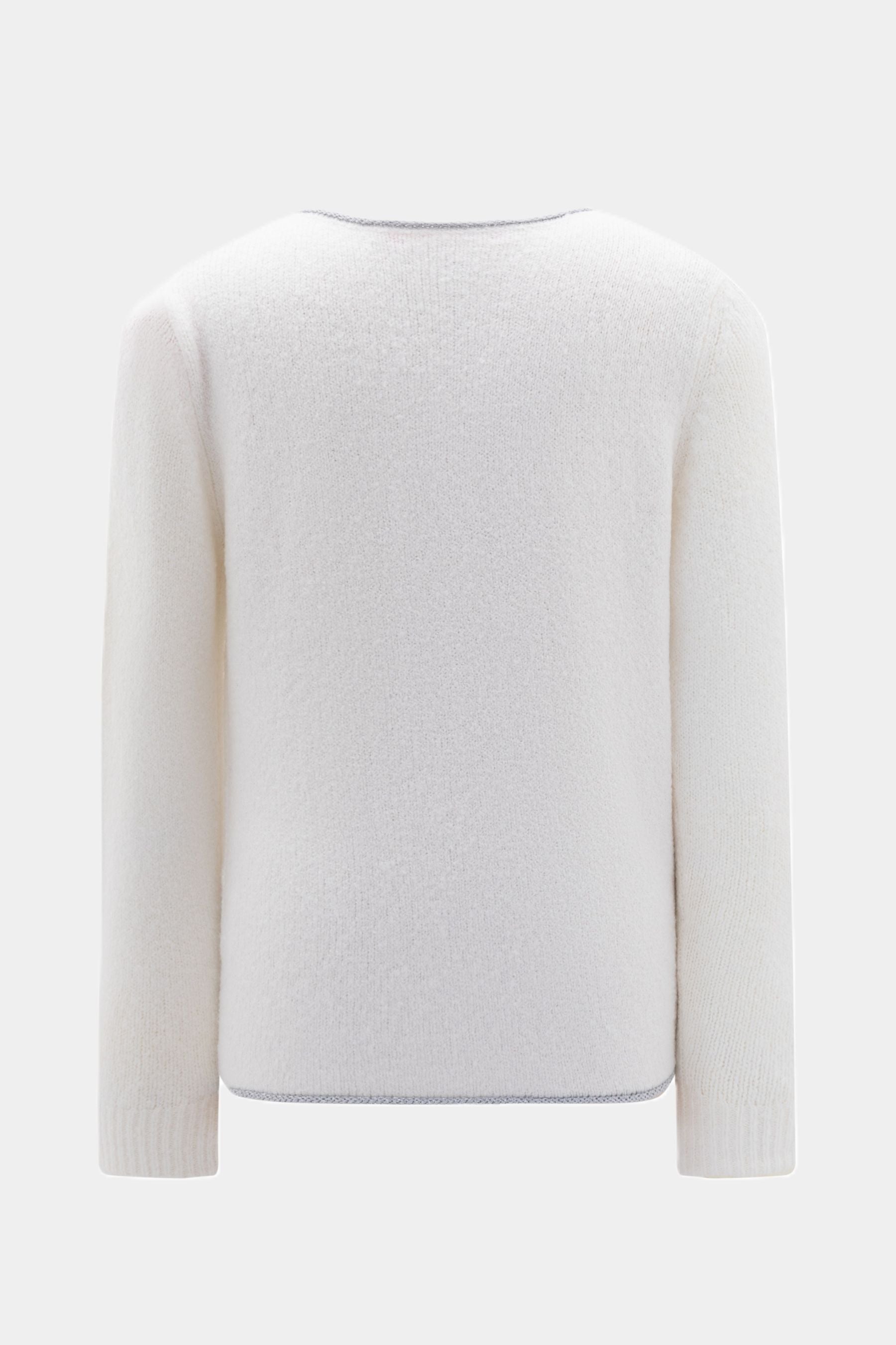 Knitted sweater OFF WHITE