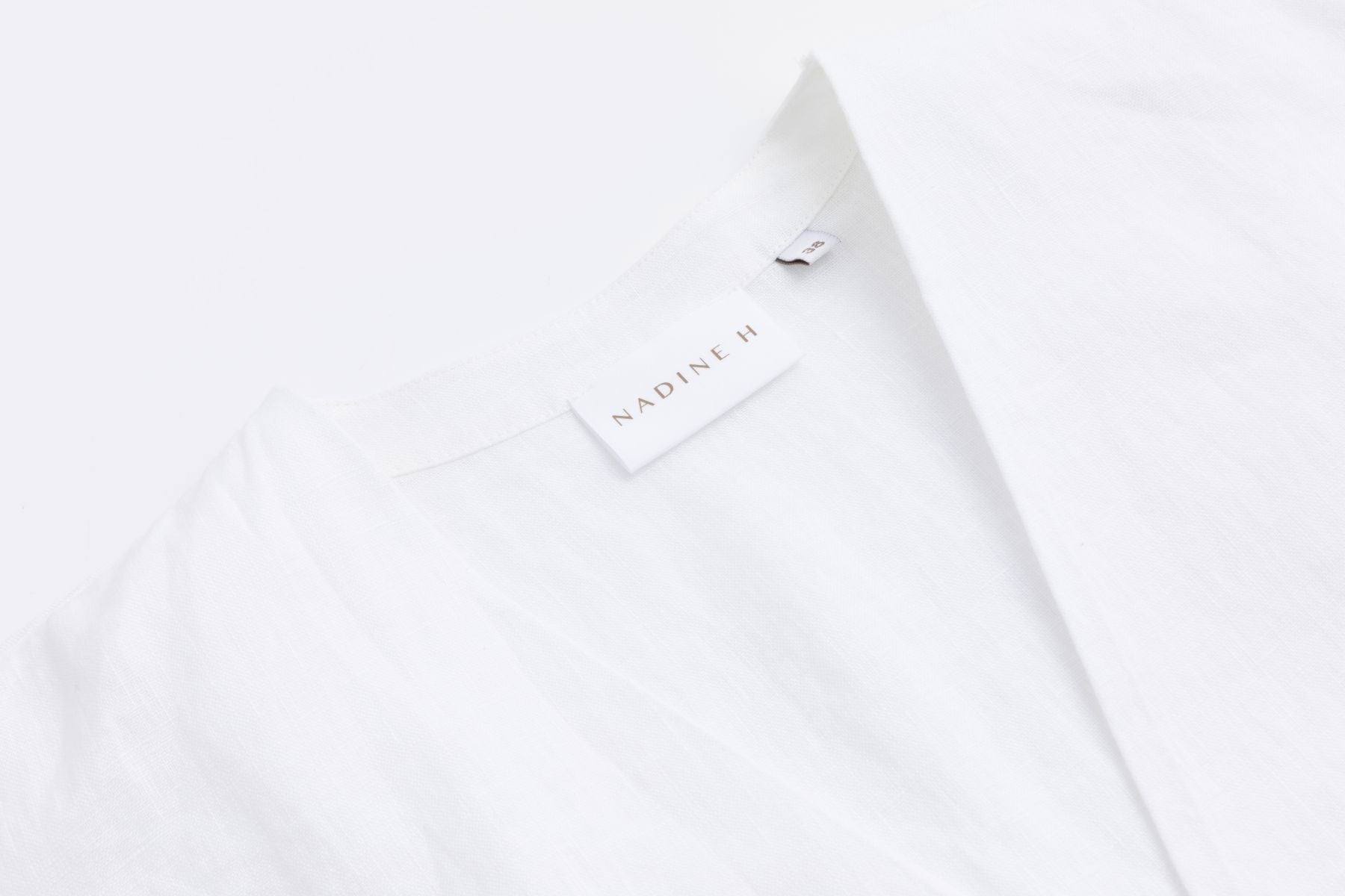 Leinenbluse WHITE