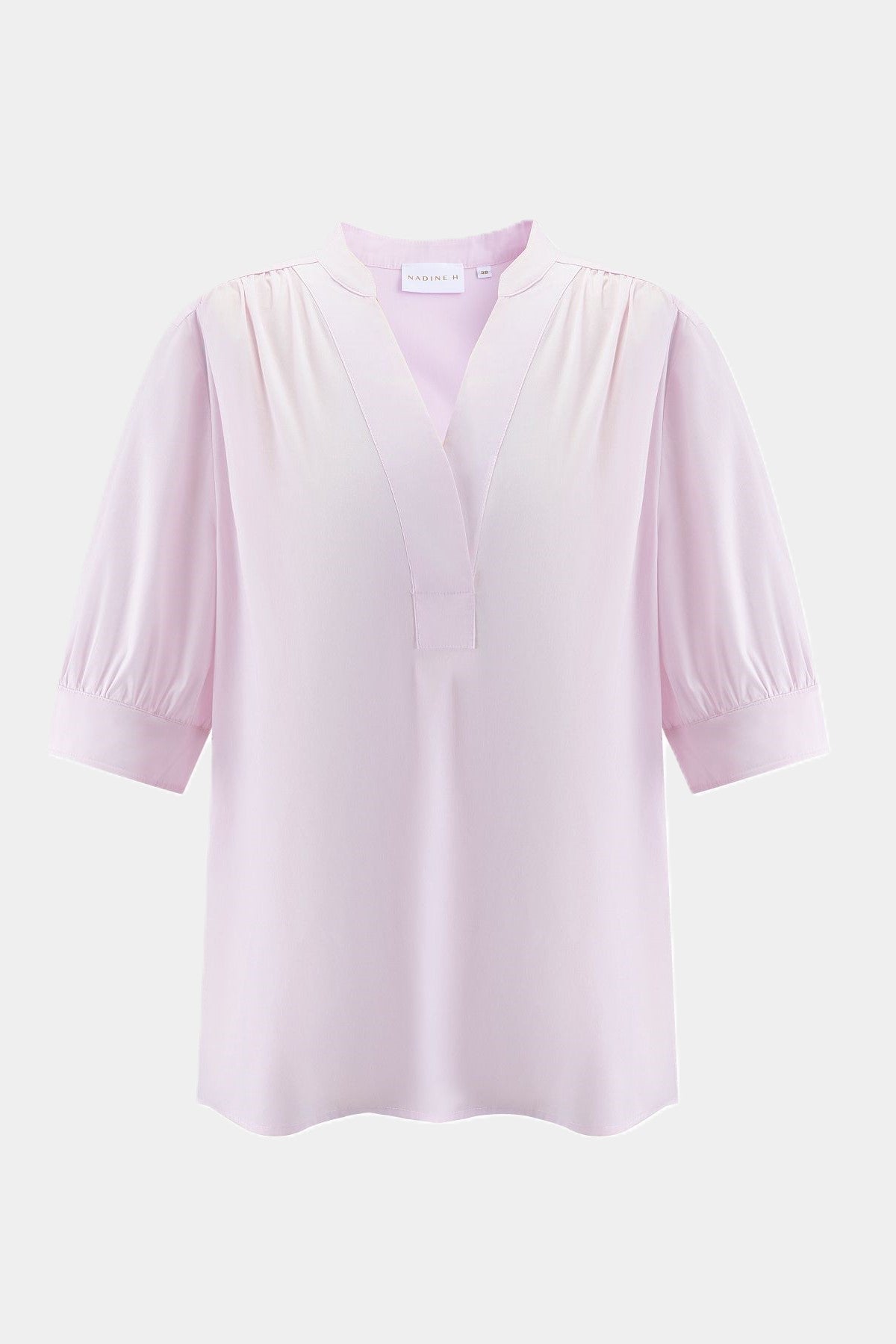 Bluse mit leichten Puffärmeln BLUSH