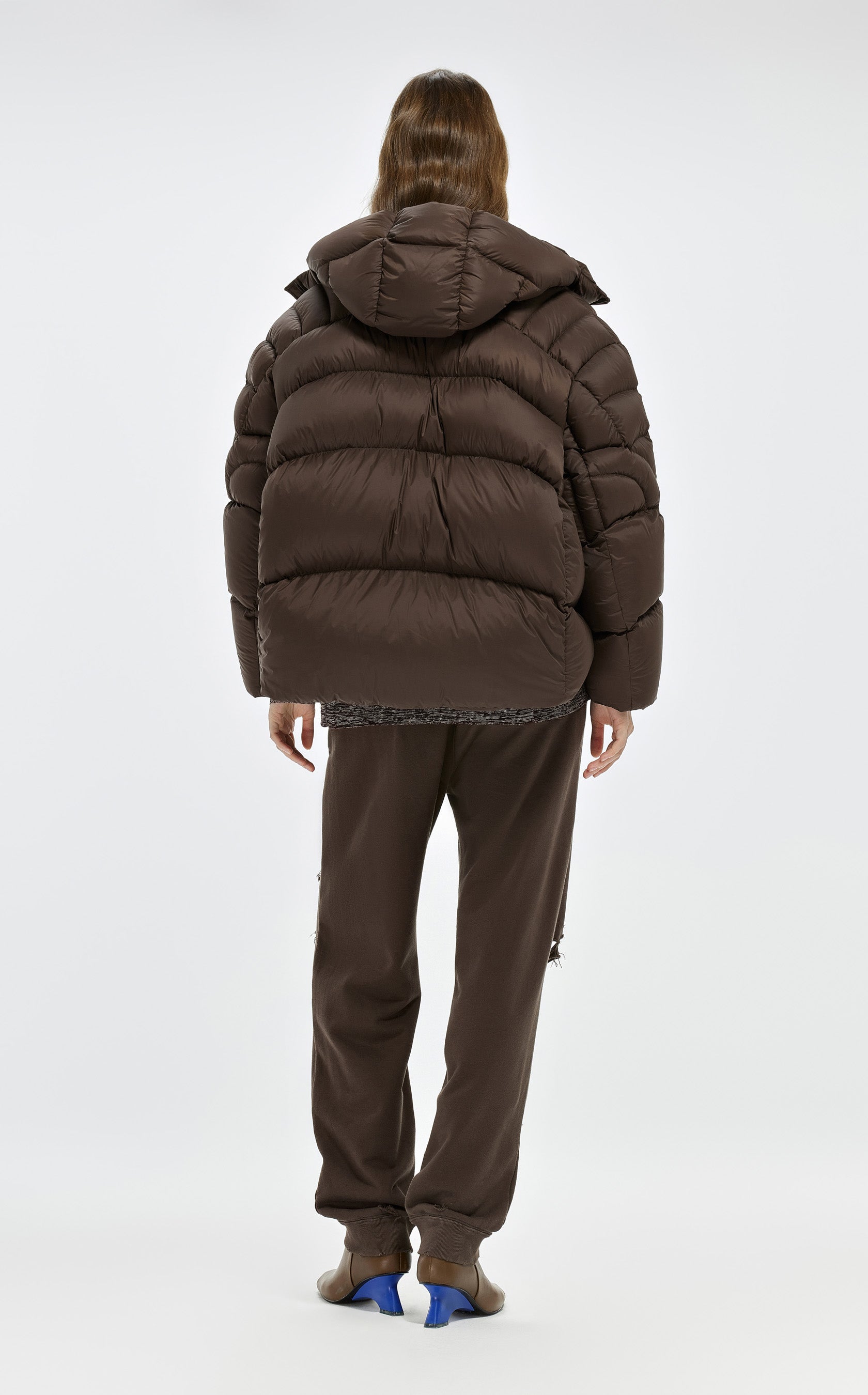 Down jacket CHOCOLATE