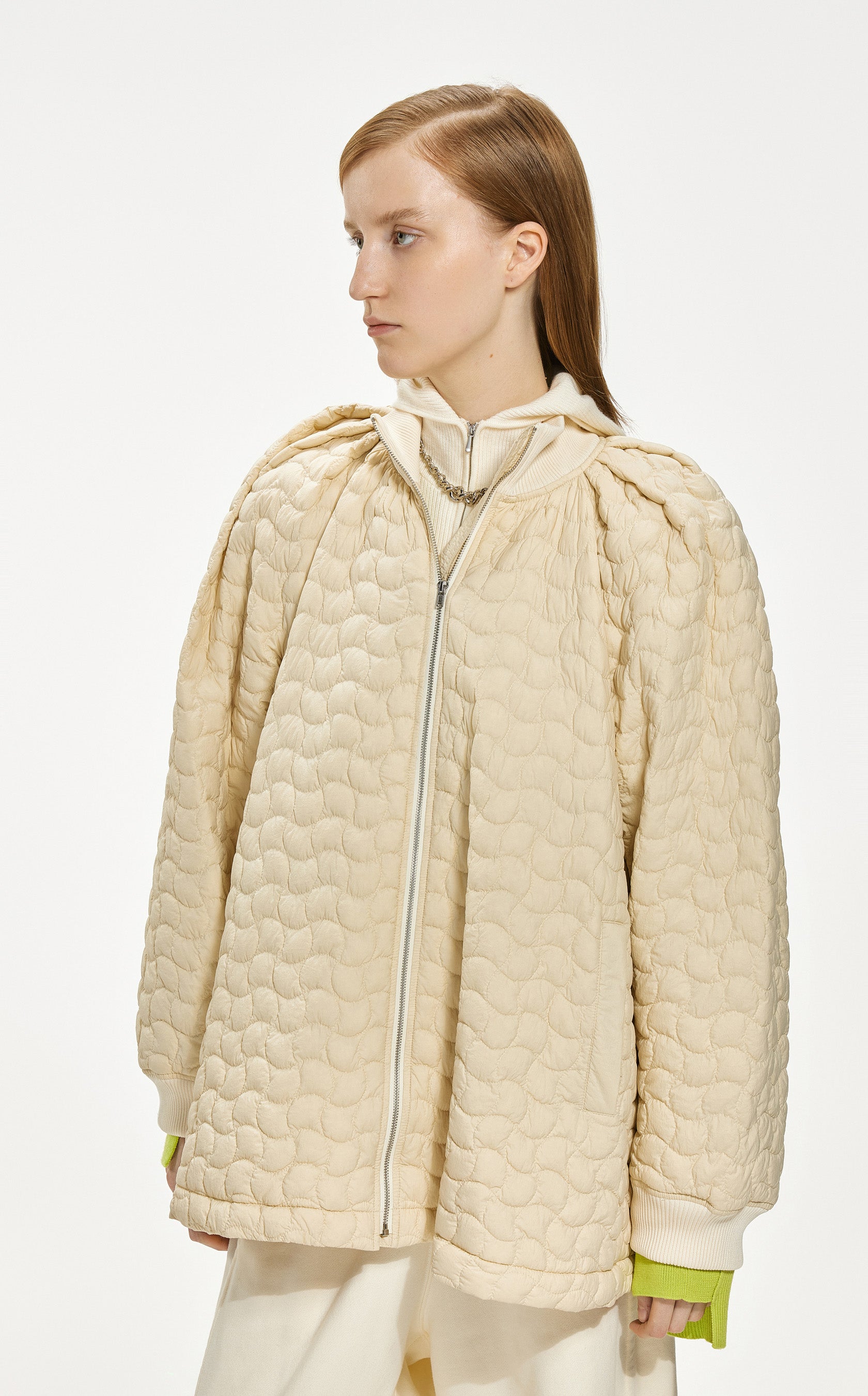 Light down jacket STONE