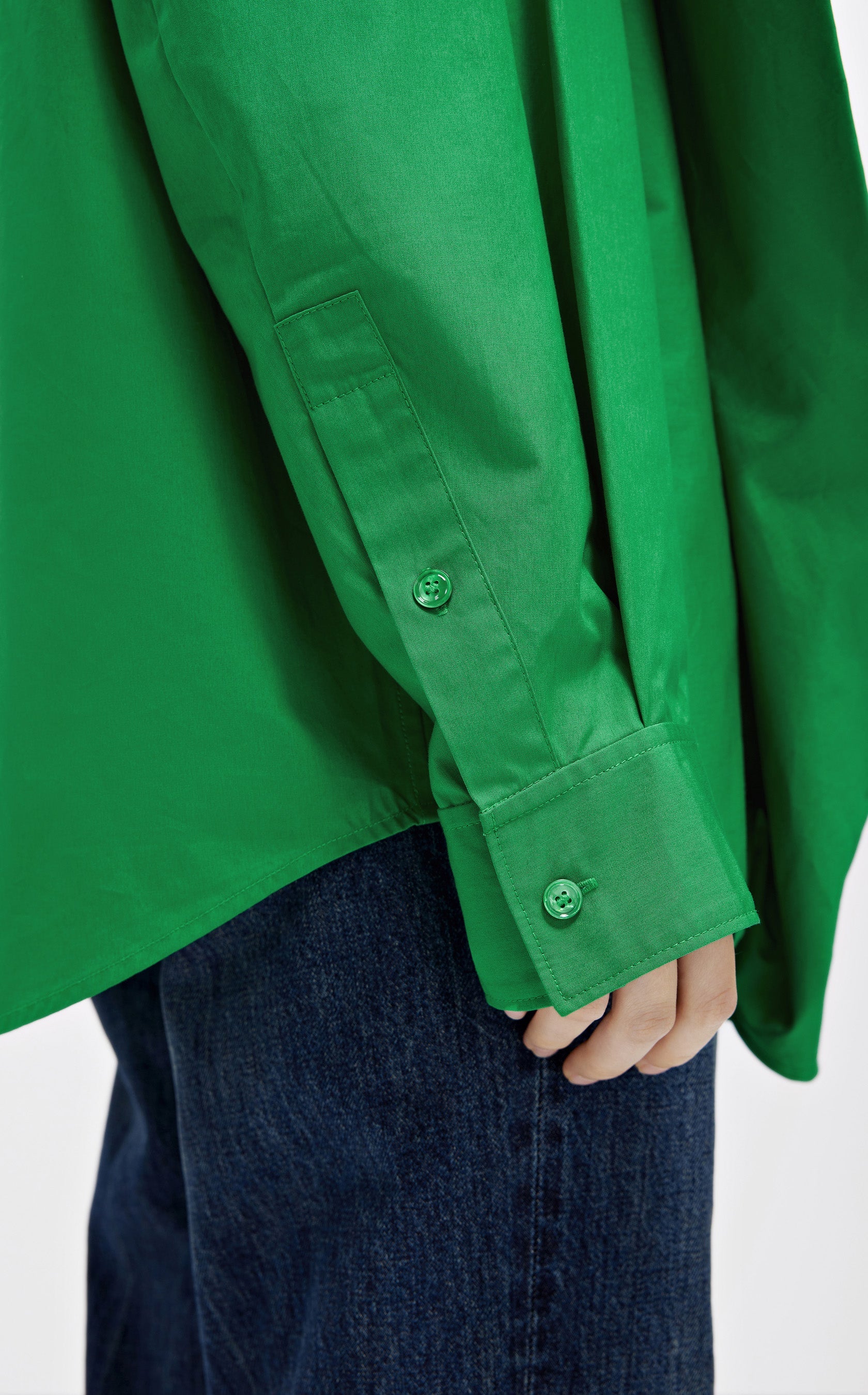 Blouse with Bow GREEN