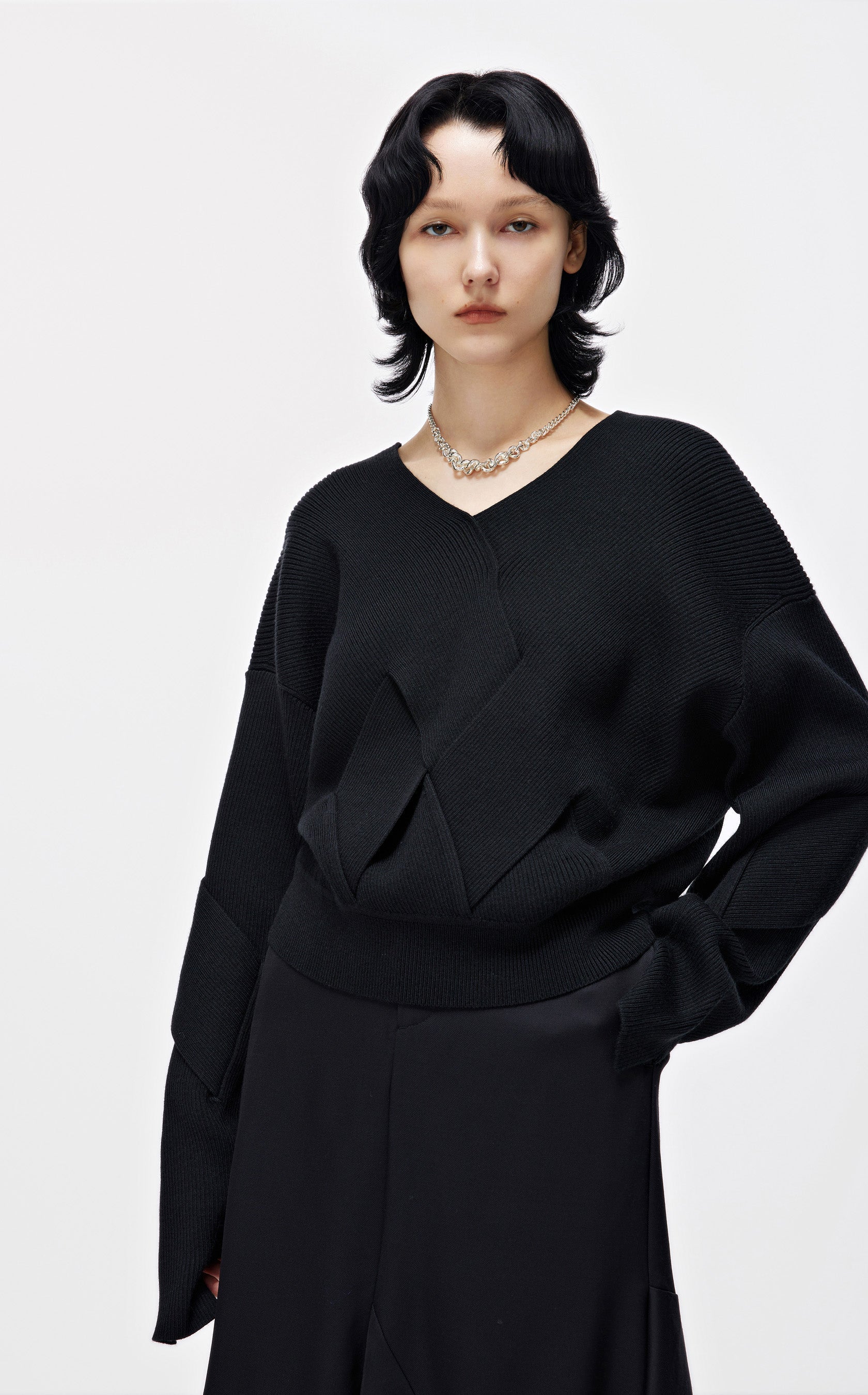 Wool Sweater BLACK