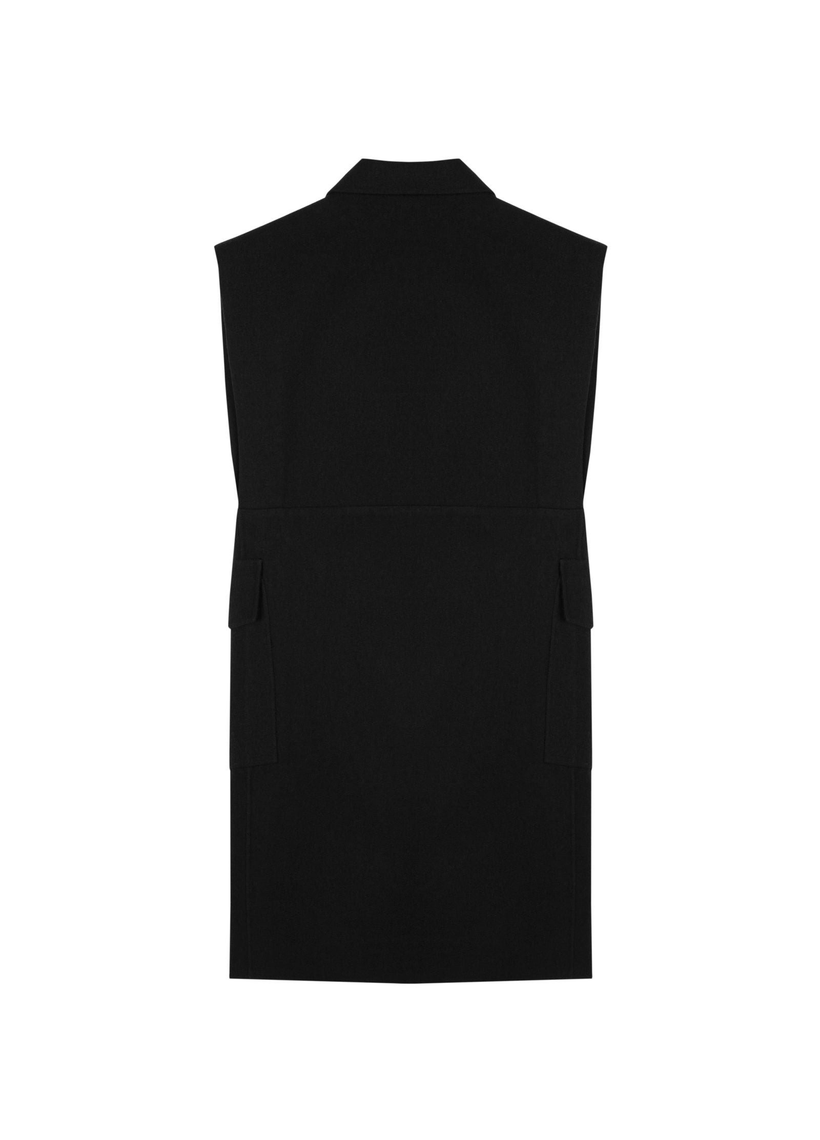 Wool Vest BLACK