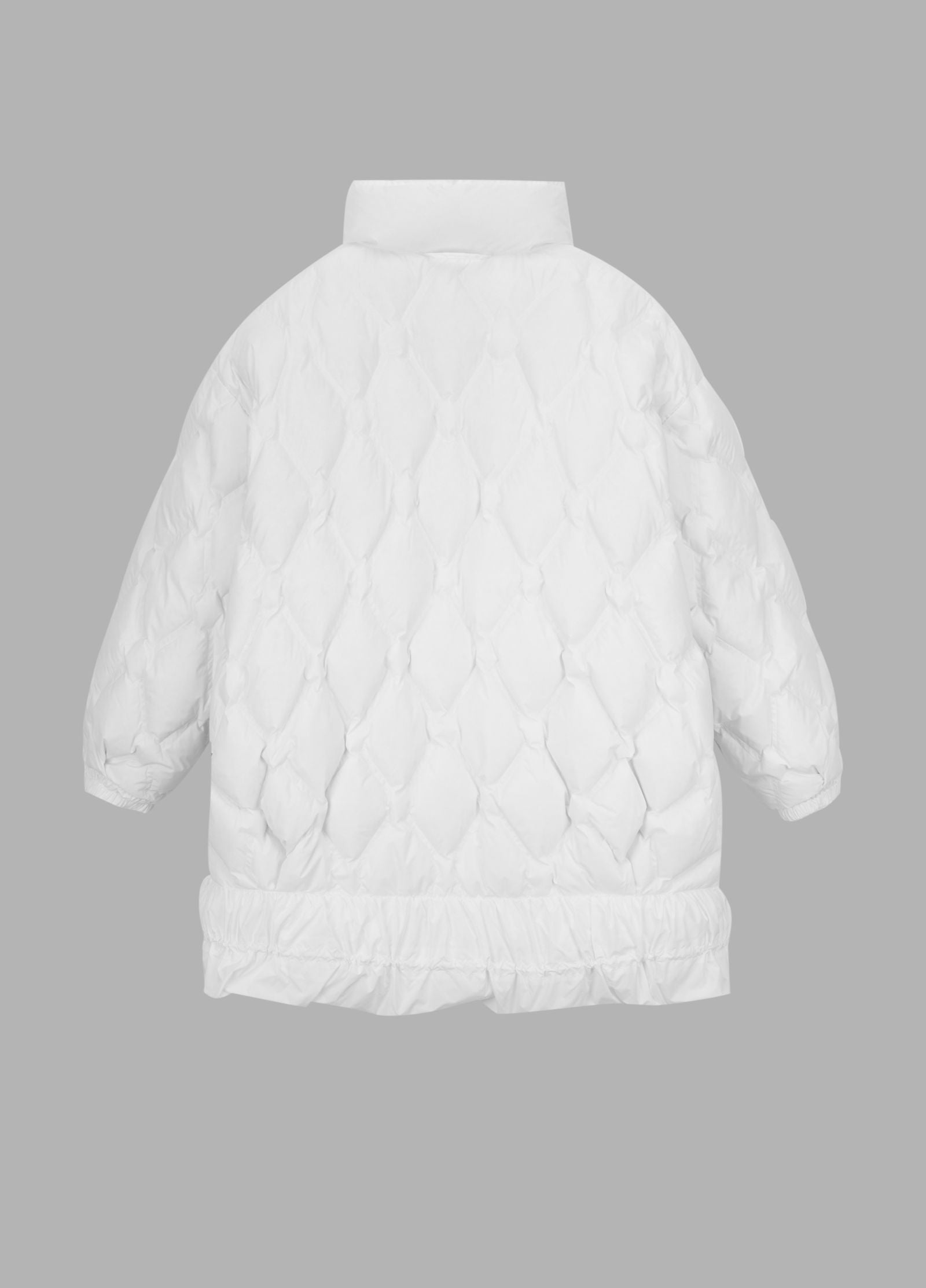 Reversible down jacket WHITE