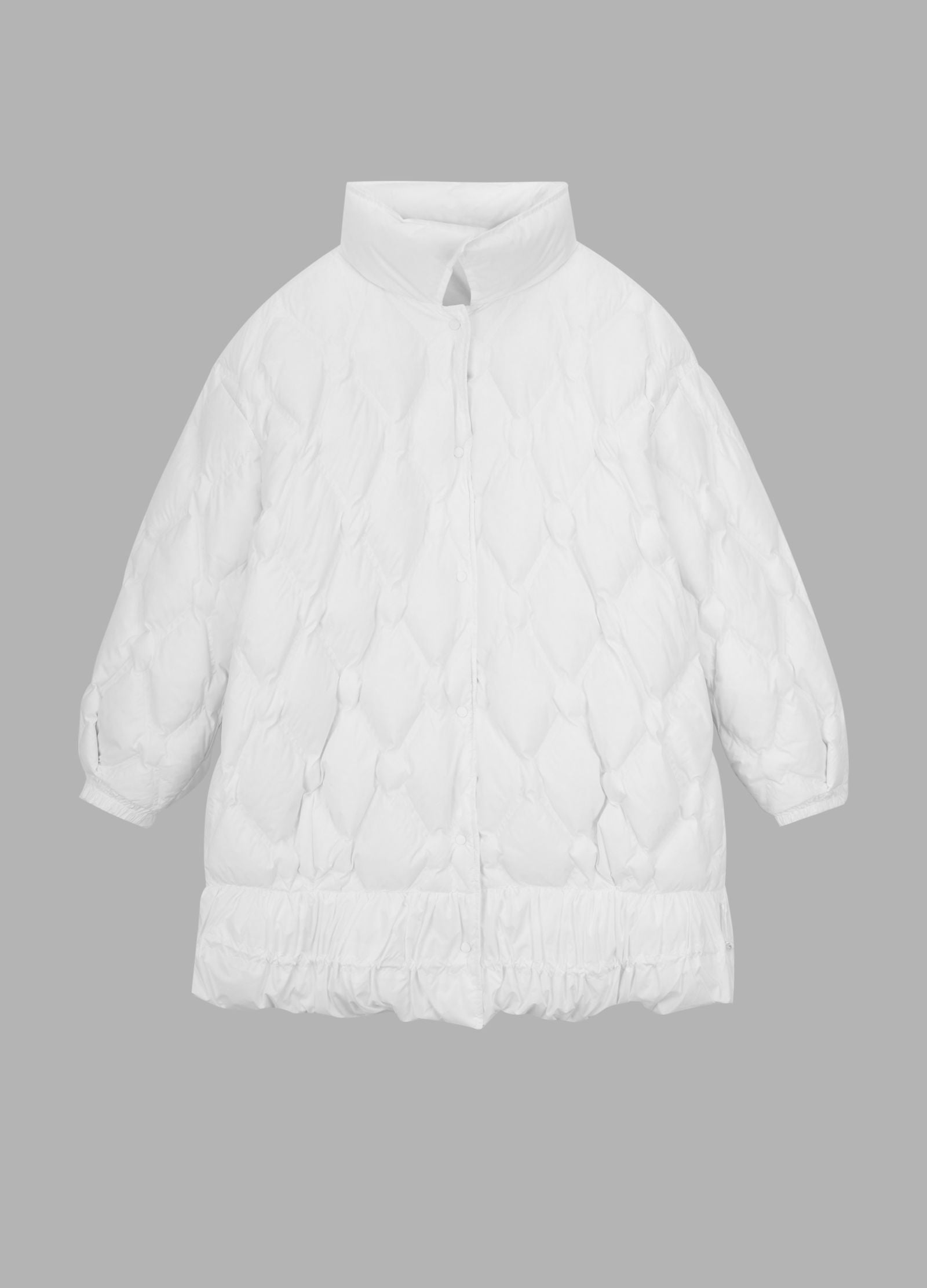 Reversible down jacket WHITE