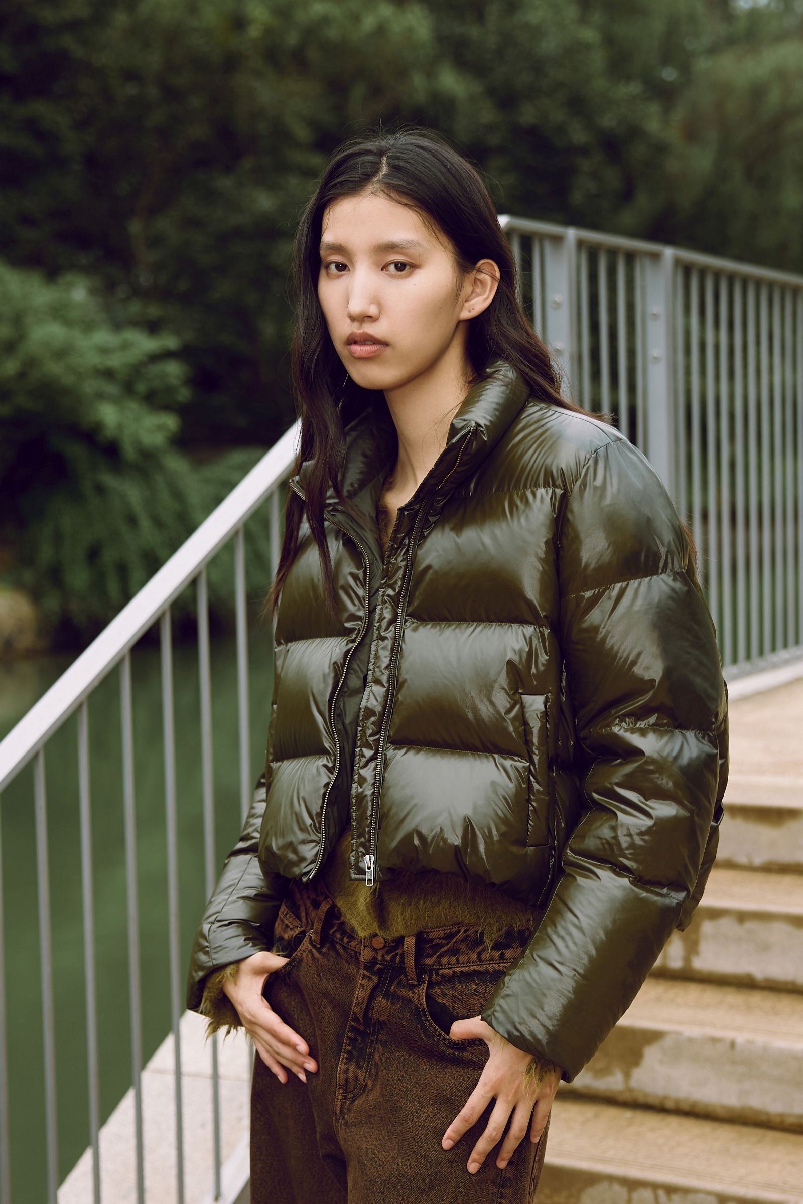 Down jacket OLIVE