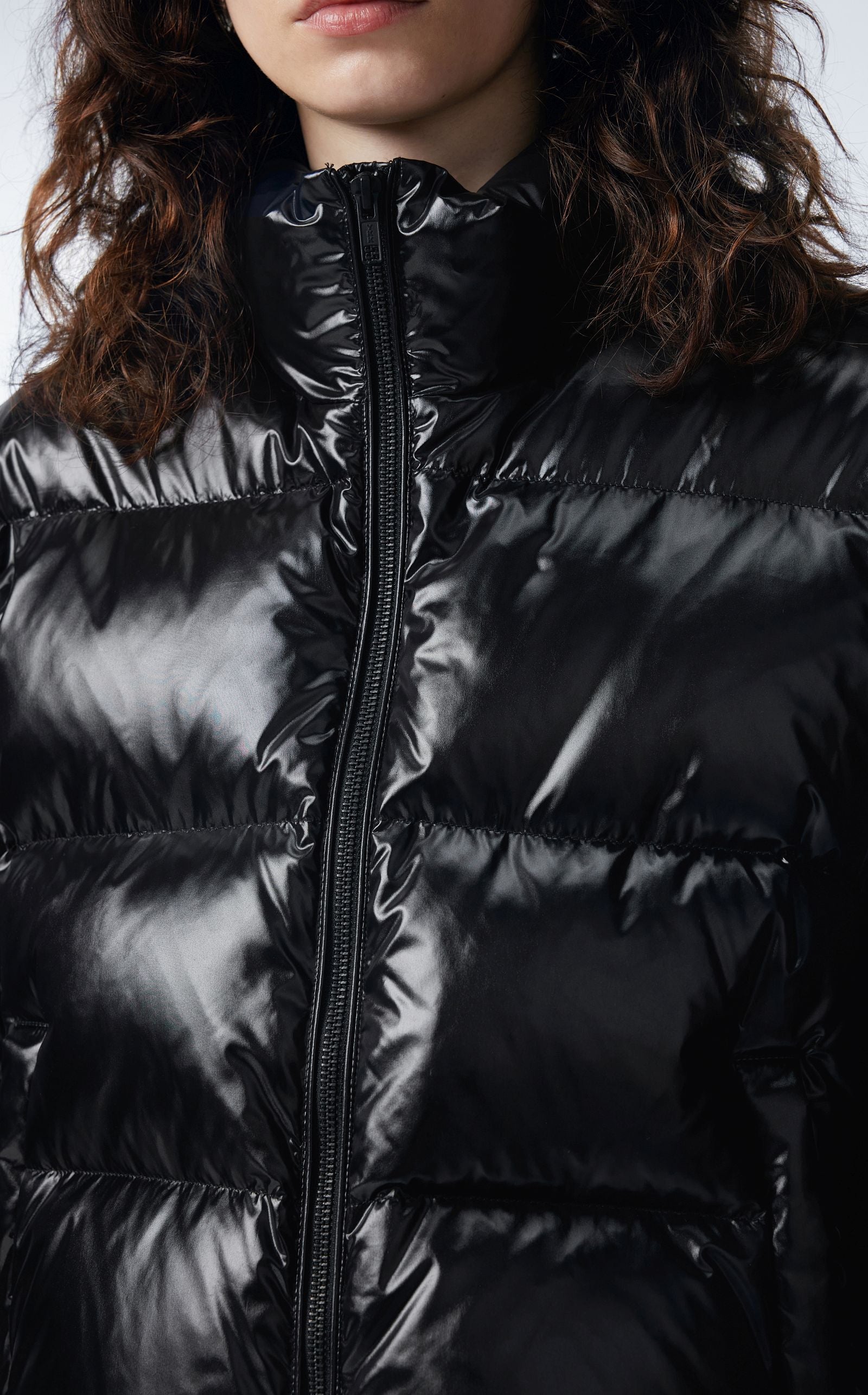 Down jacket BLACK