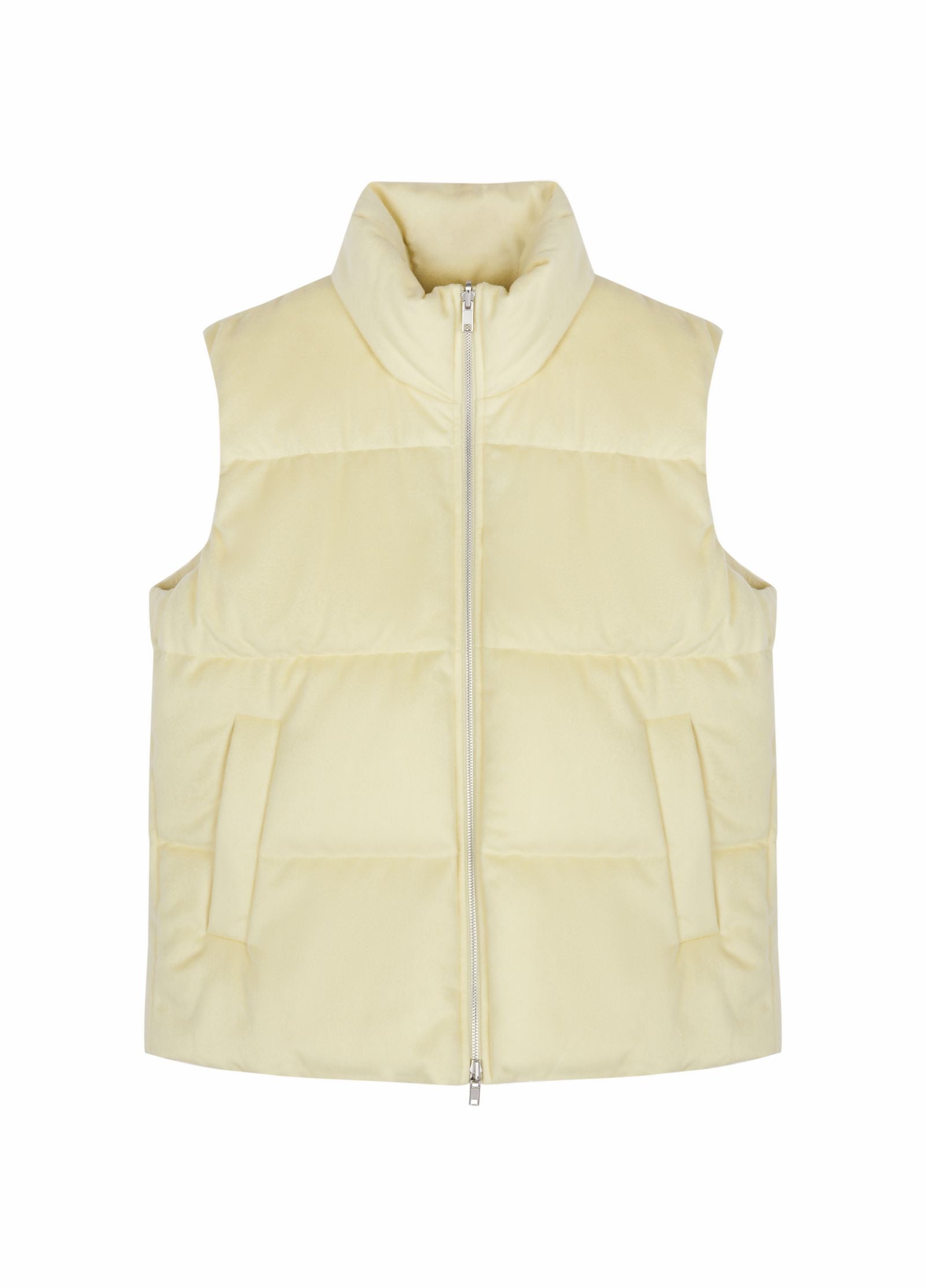 Down vest VANILLA