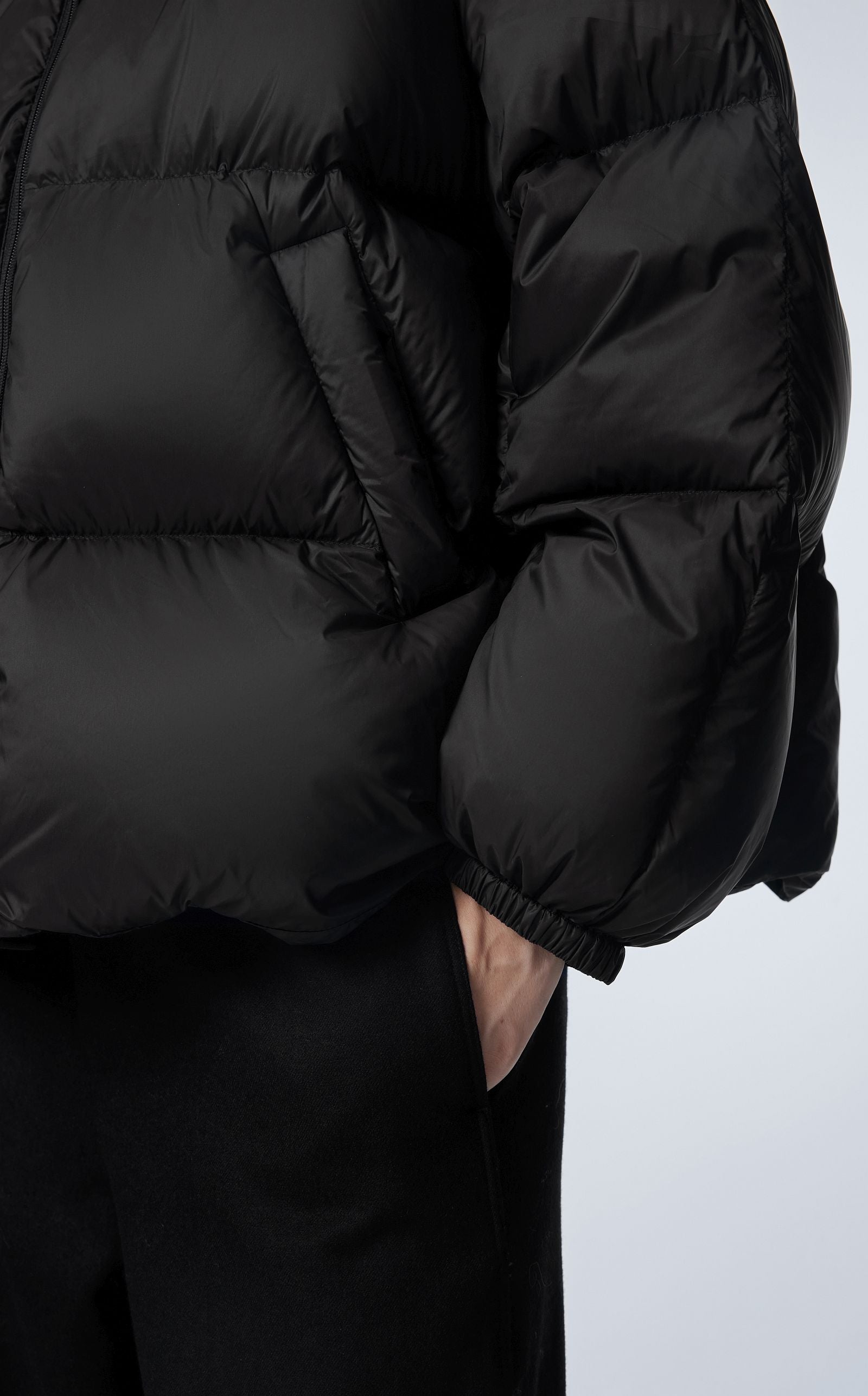 Down jacket BLACK