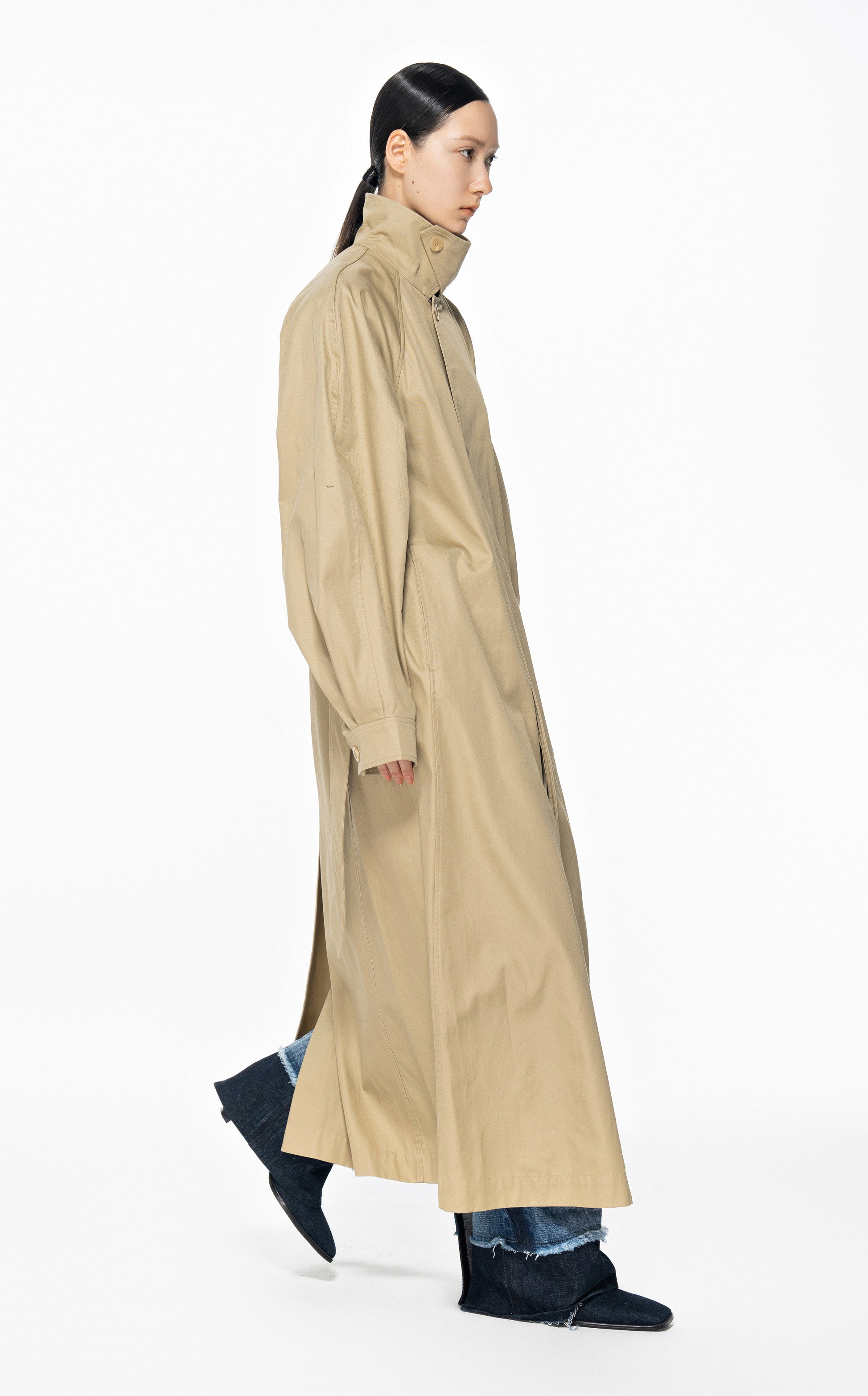 Cotton Trench Coat SAND