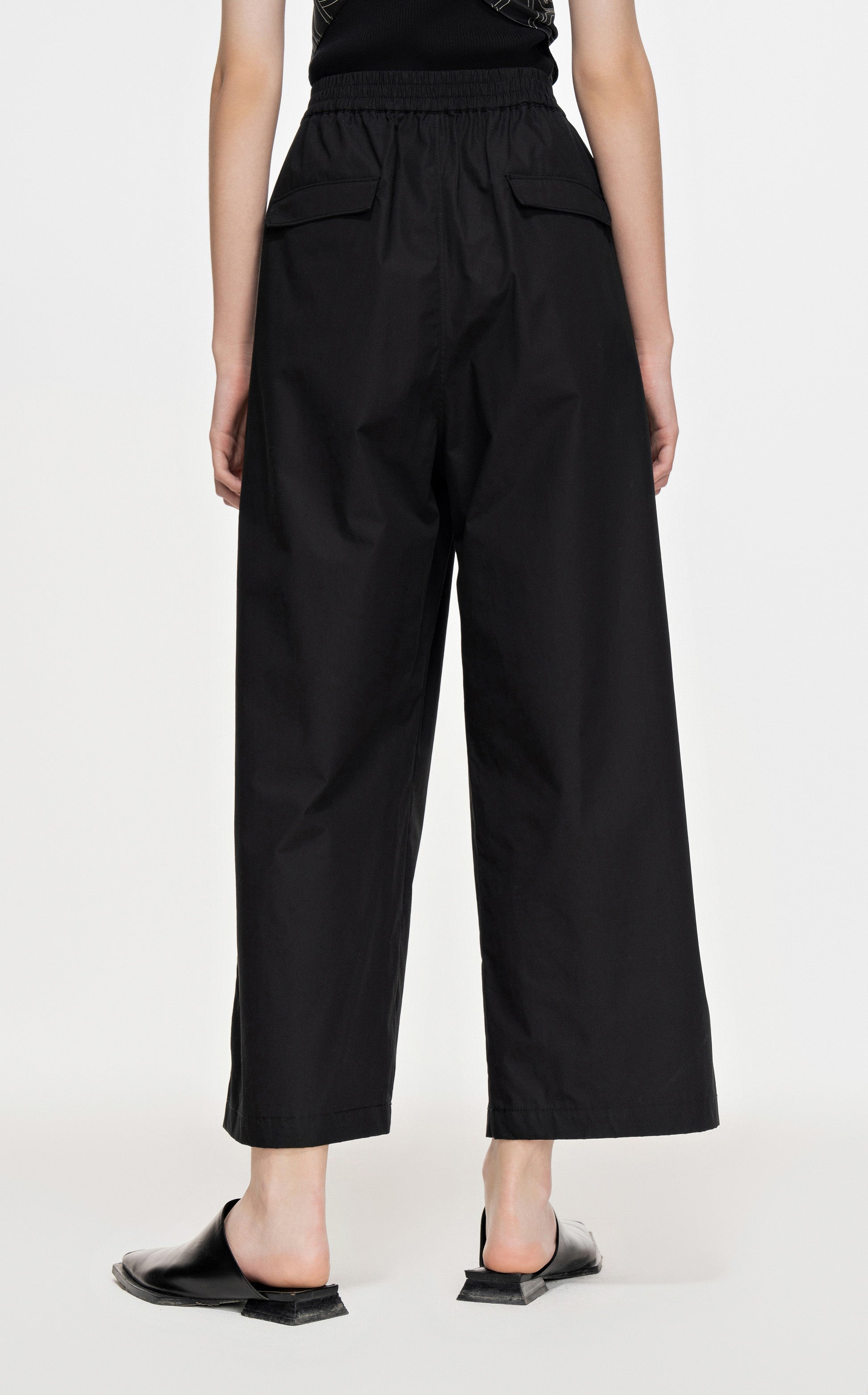 Cotton Pants BLACK