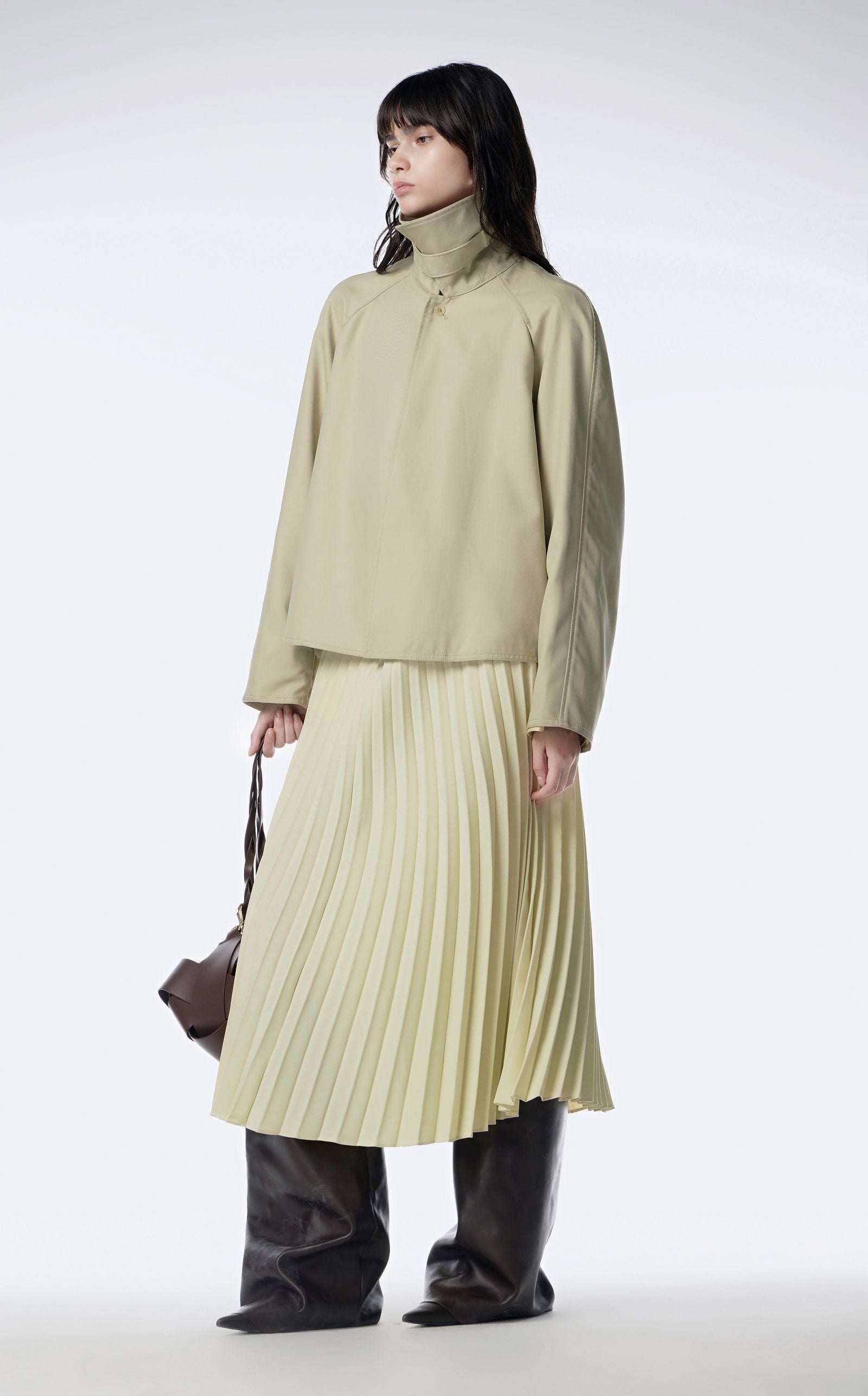 Pleated Skirt VANILLA