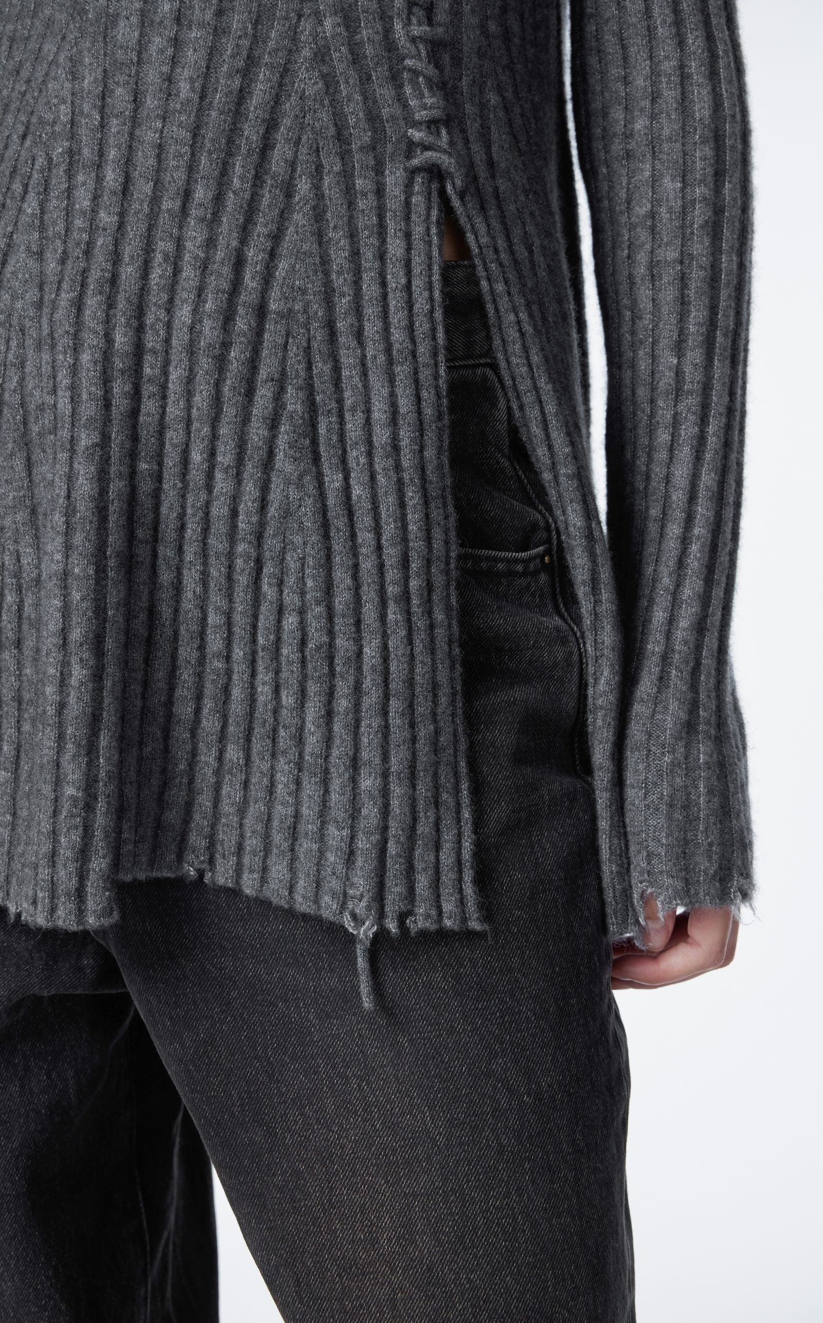 Kaschmir-Sweater DARK GREY