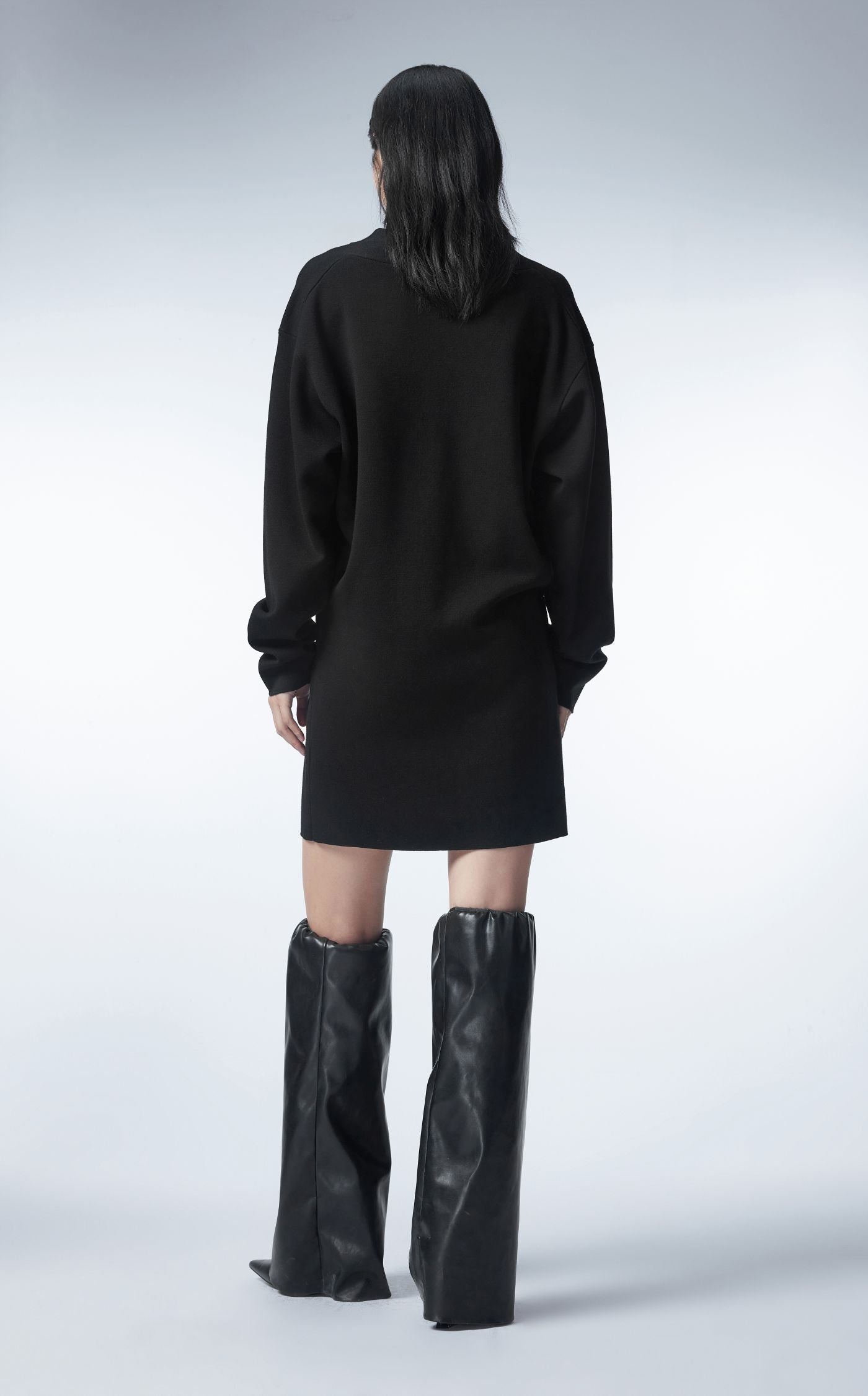 Sweater Dress BLACK