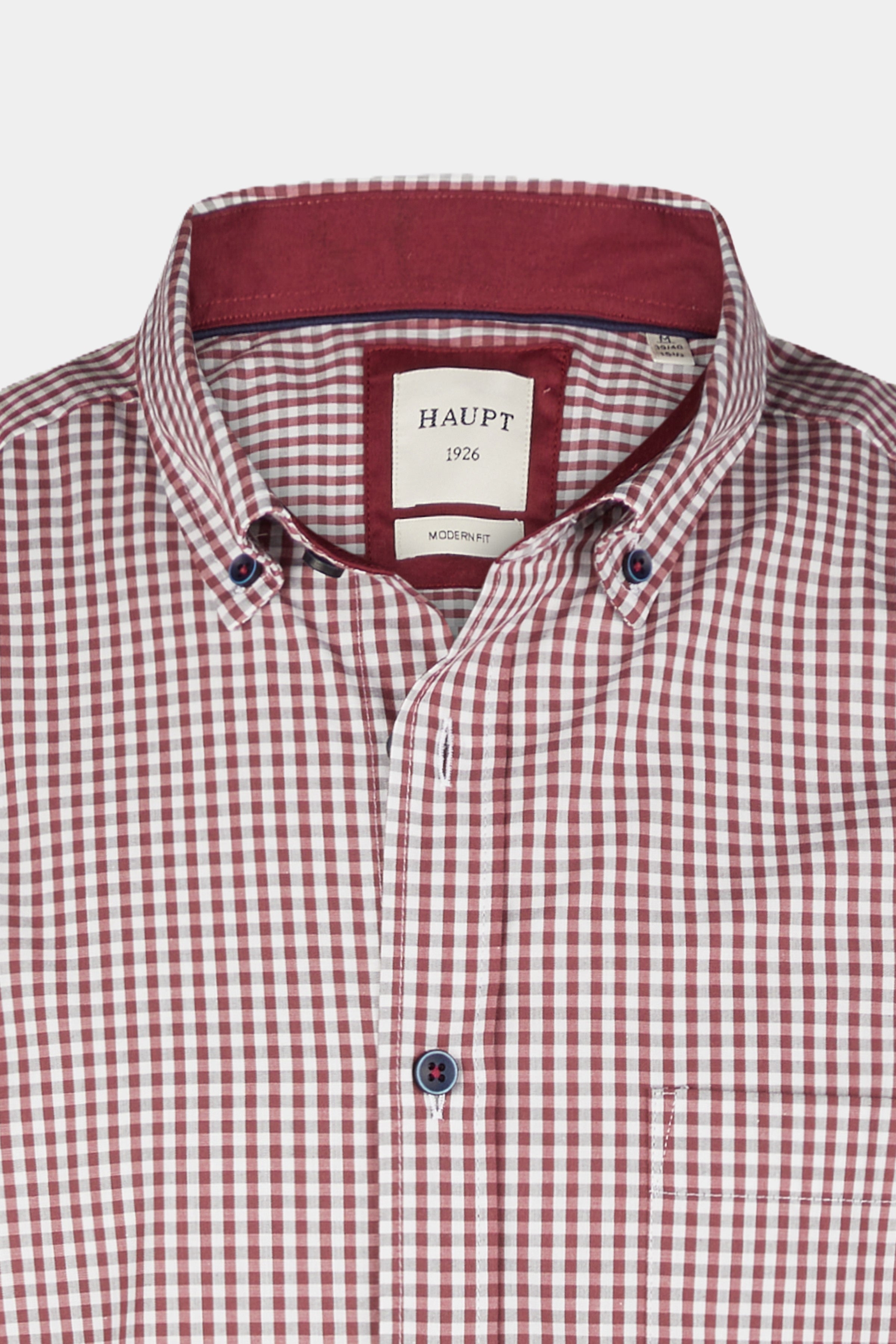 Chemise homme en coton BORDEAUX