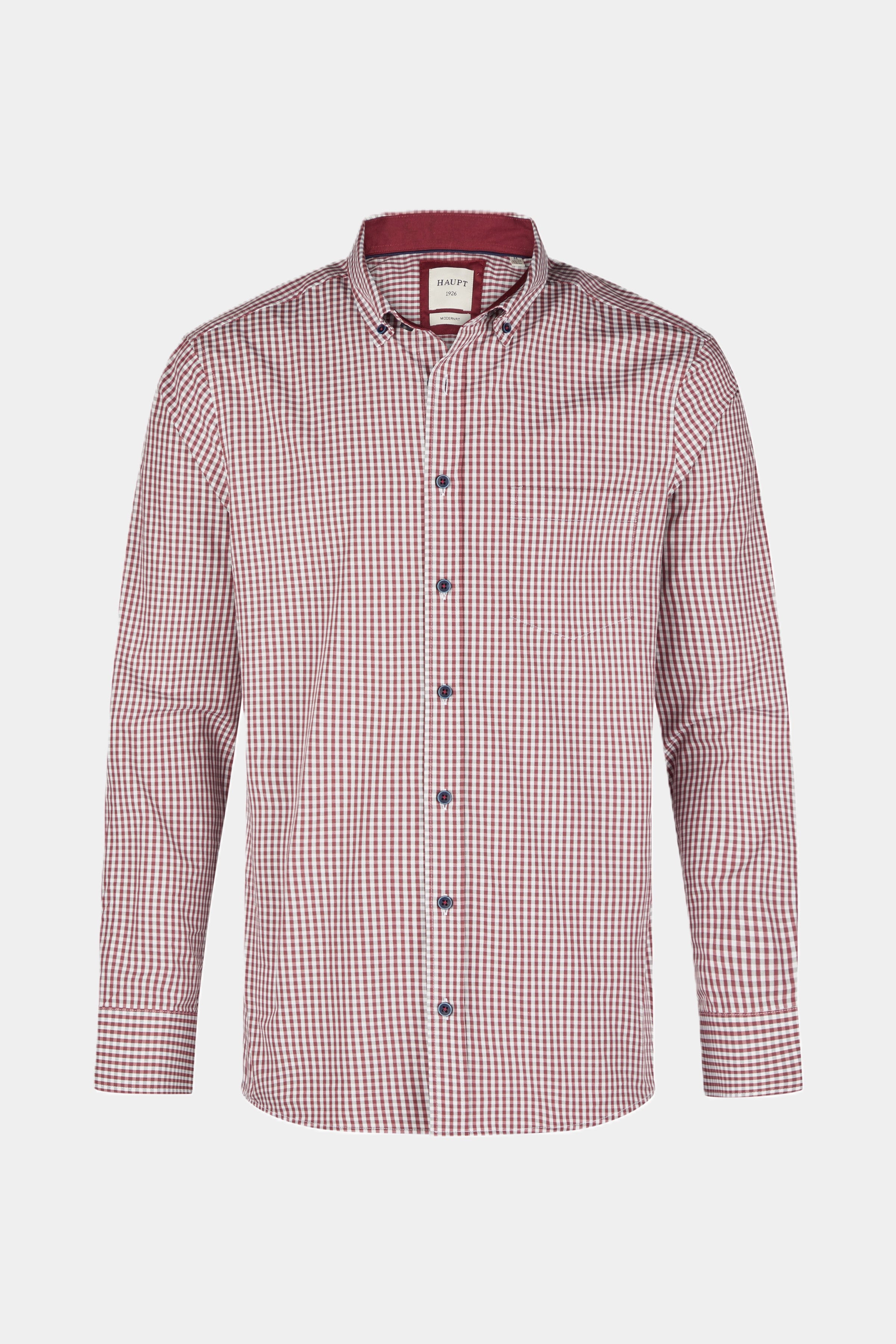 Chemise homme en coton BORDEAUX