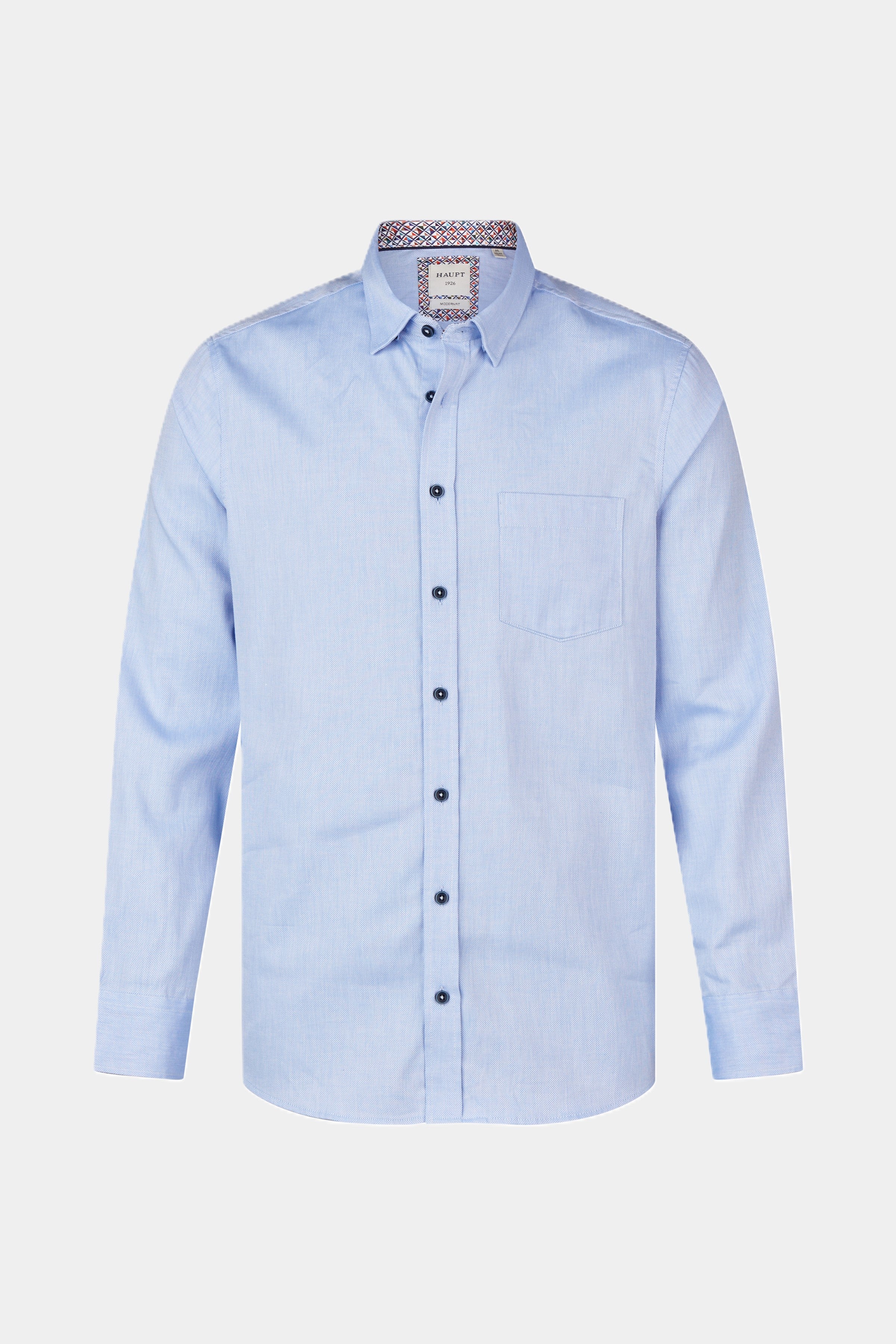 Chemise pour homme en coton BLEU CLAIR