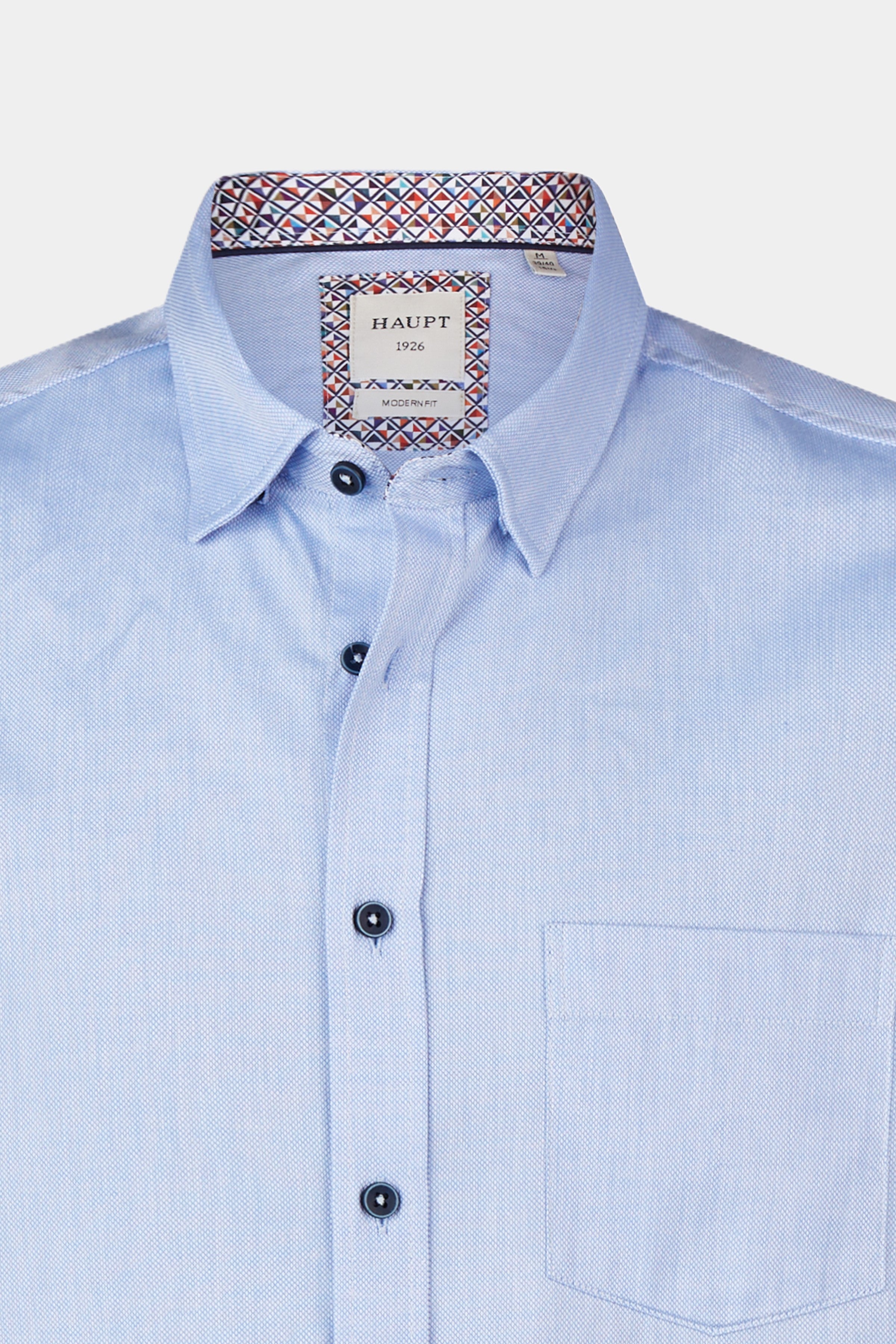 Chemise pour homme en coton BLEU CLAIR