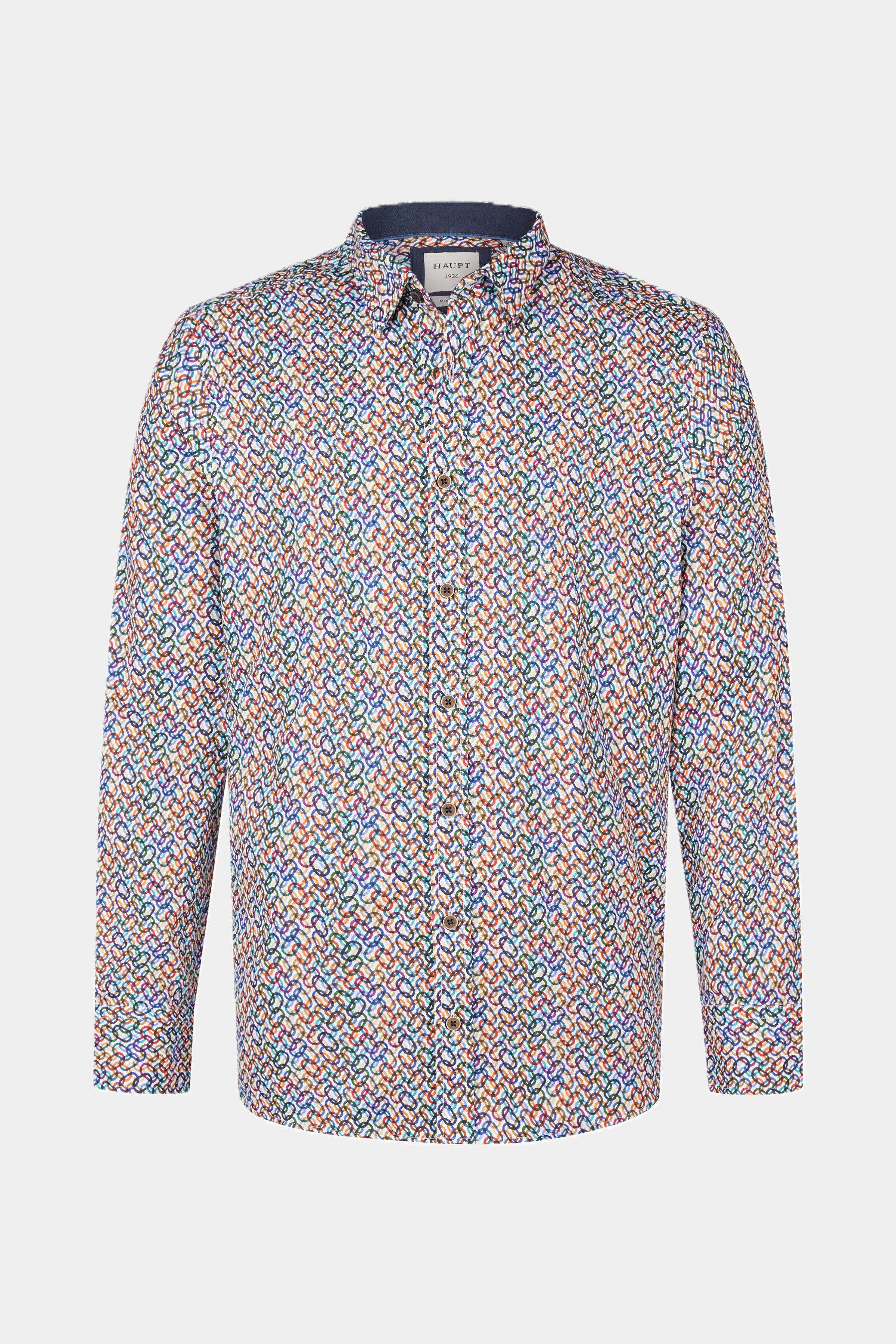 Chemise homme en coton MULTICOLOUR