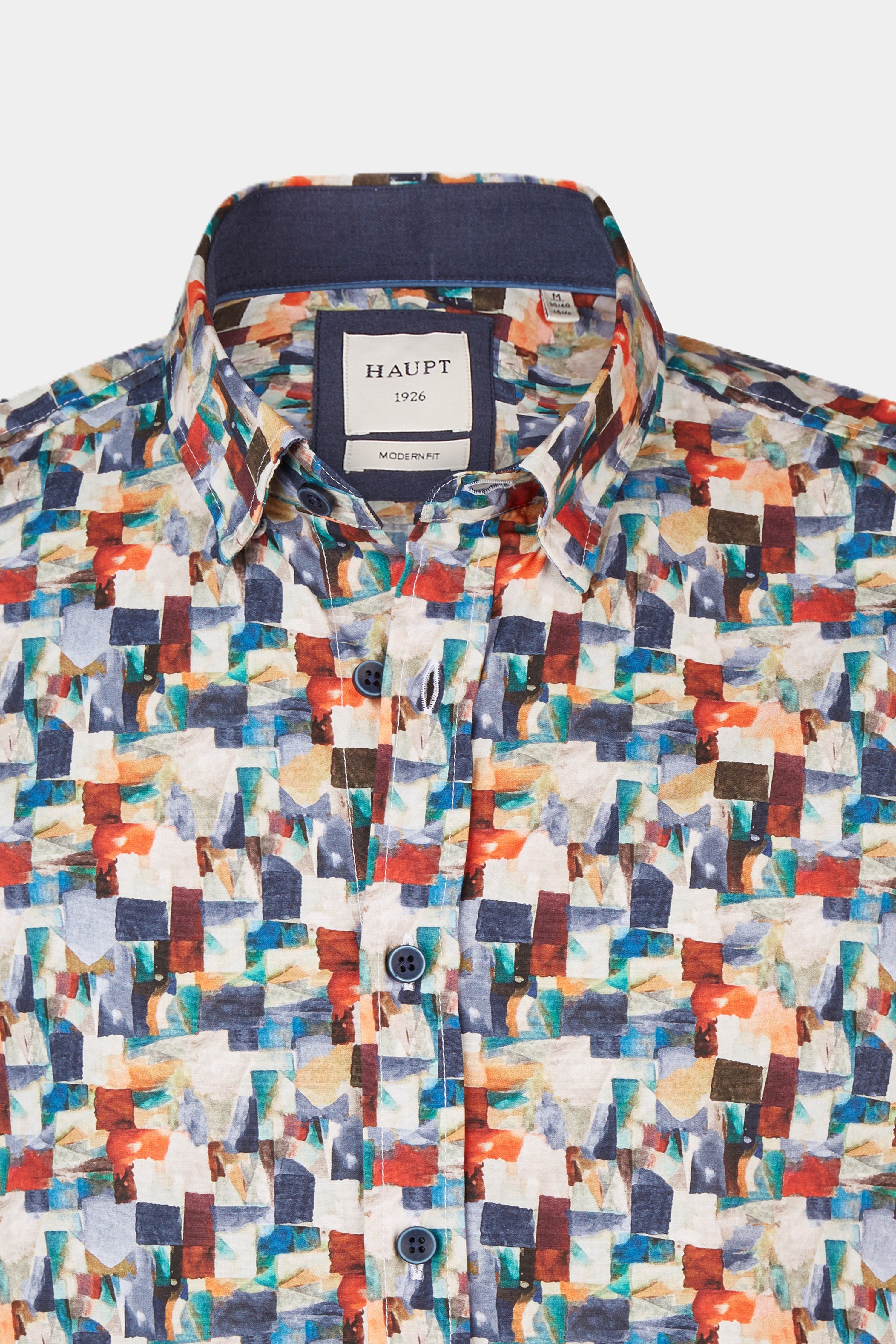 Camisa de hombre de algodón MULTICOLOR