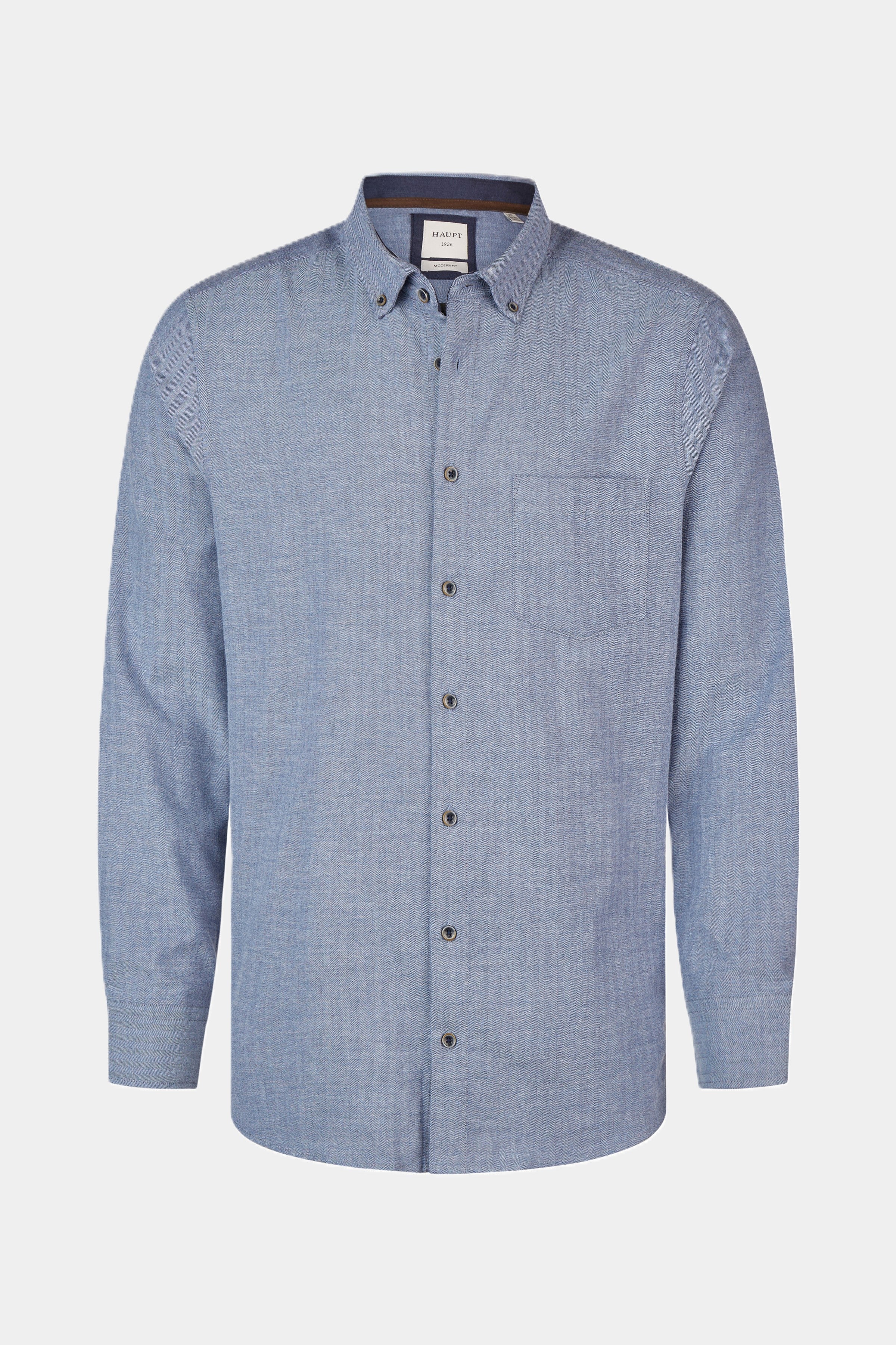 Cotton men's shirt TRUE BLUE