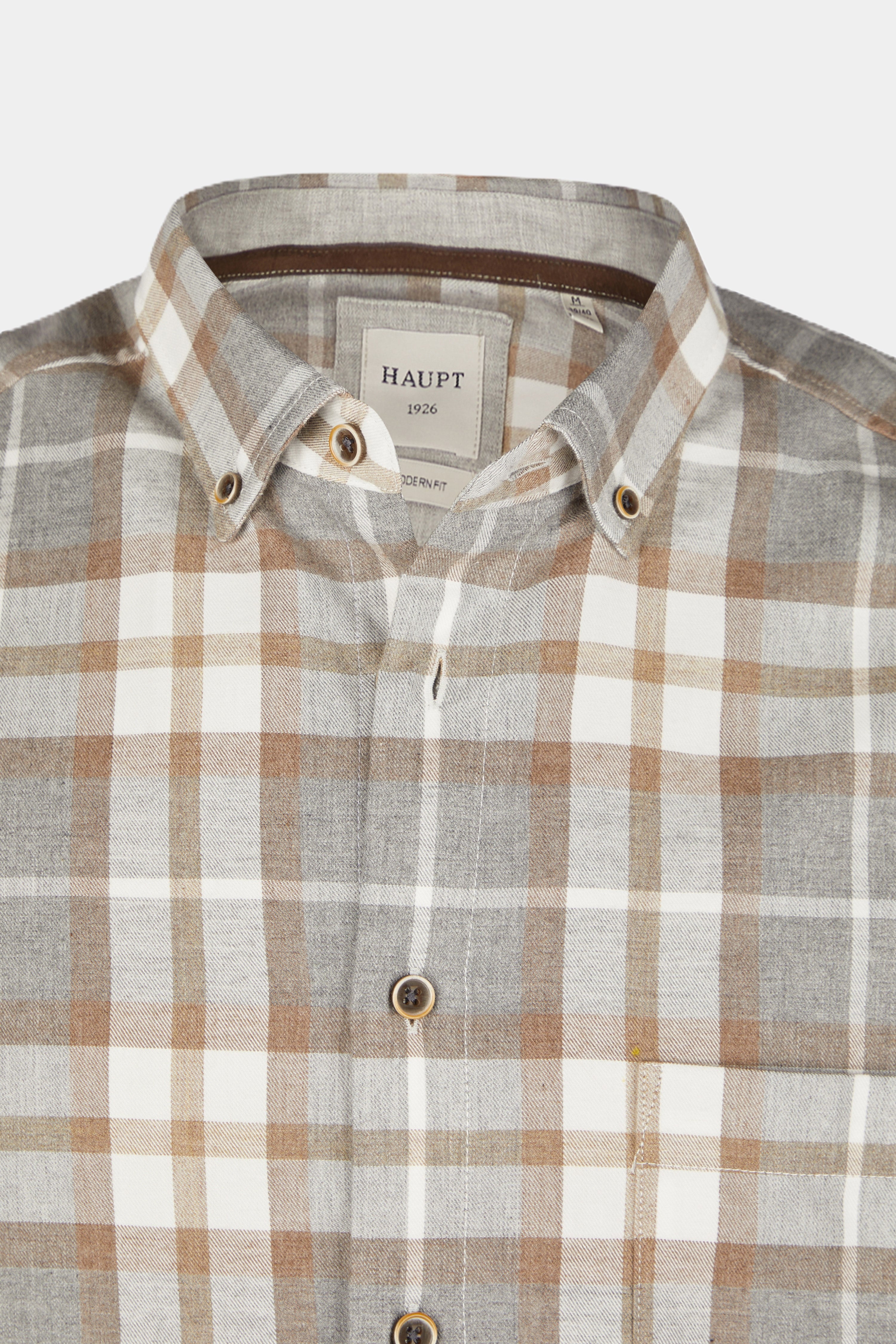 Cotton men's shirt ECRU