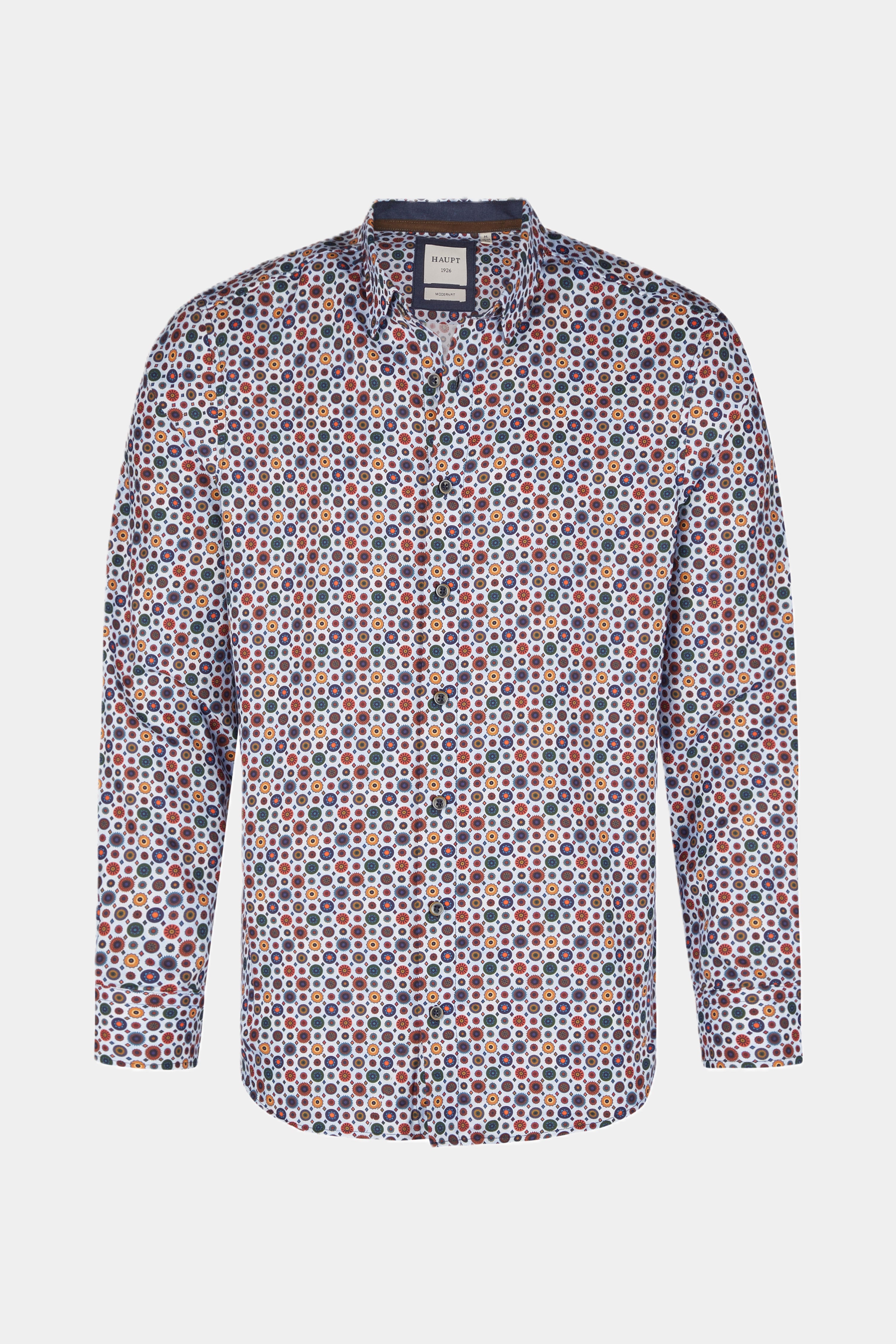 Cotton men's shirt LIGHT BLUE