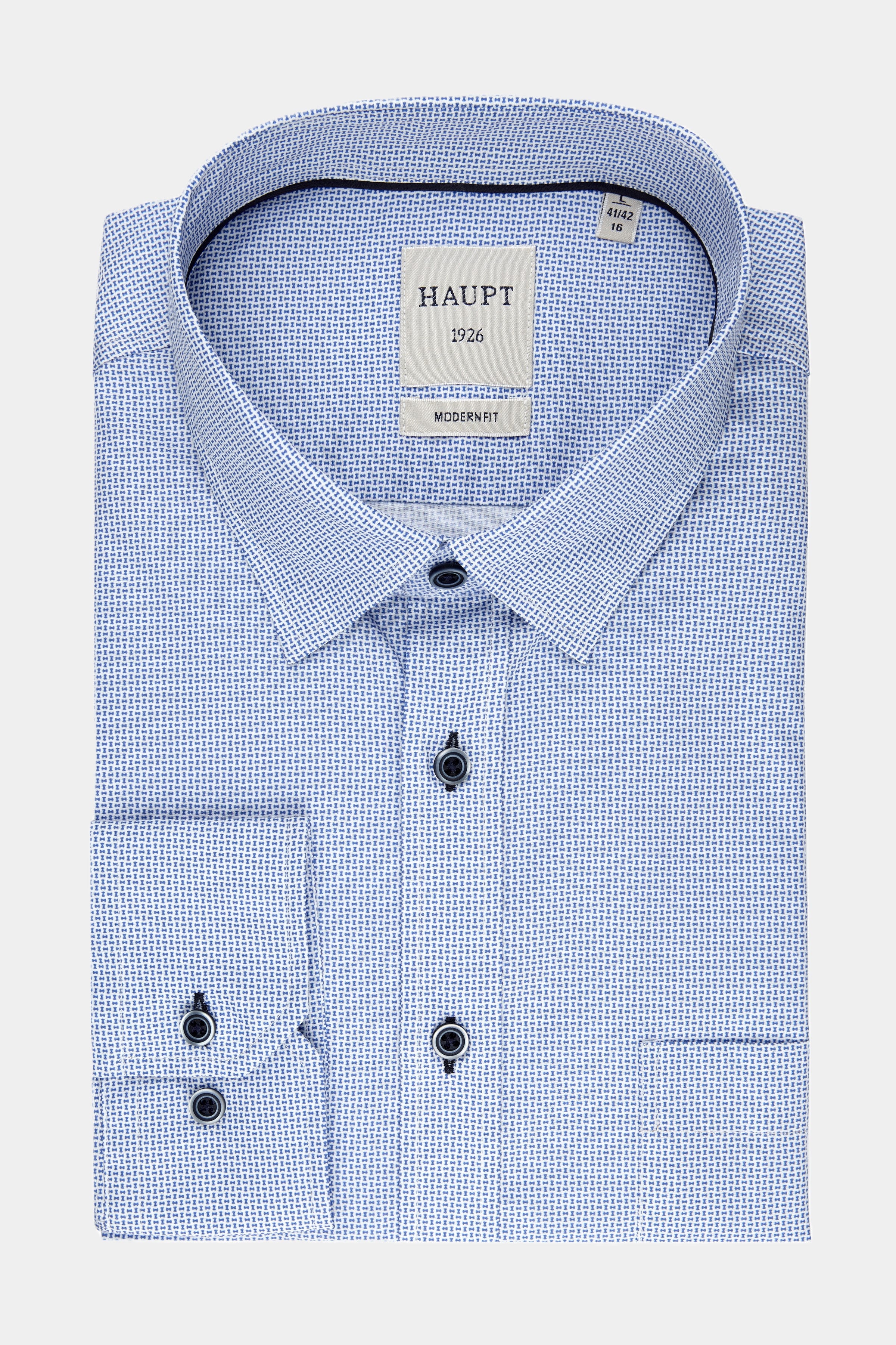 Chemise homme en coton marine