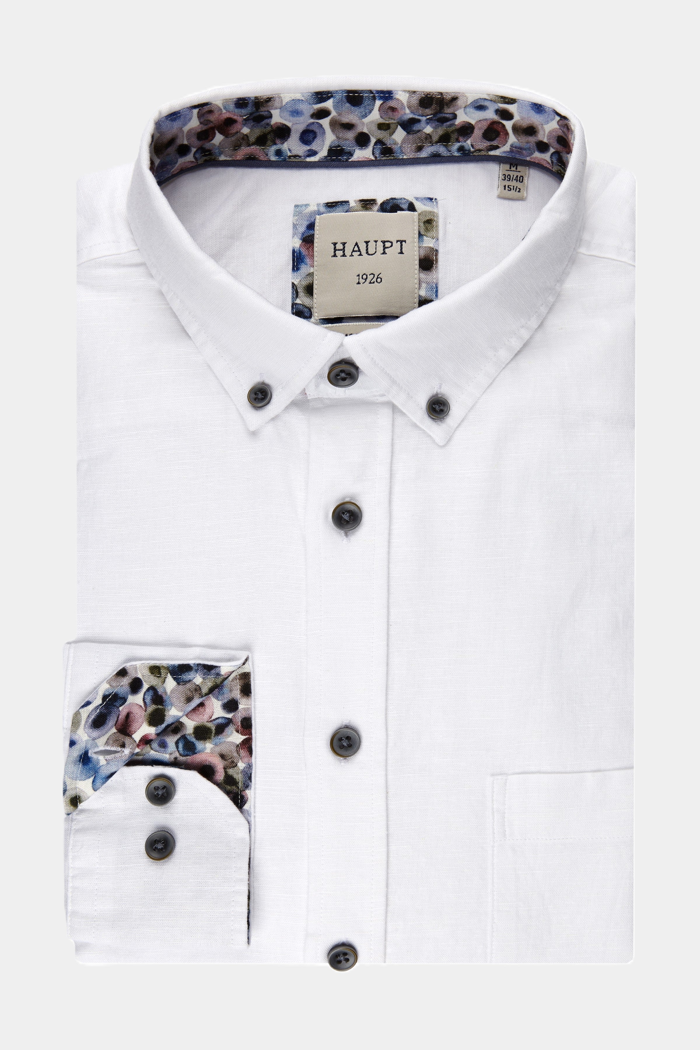 Camisa de hombre blanca