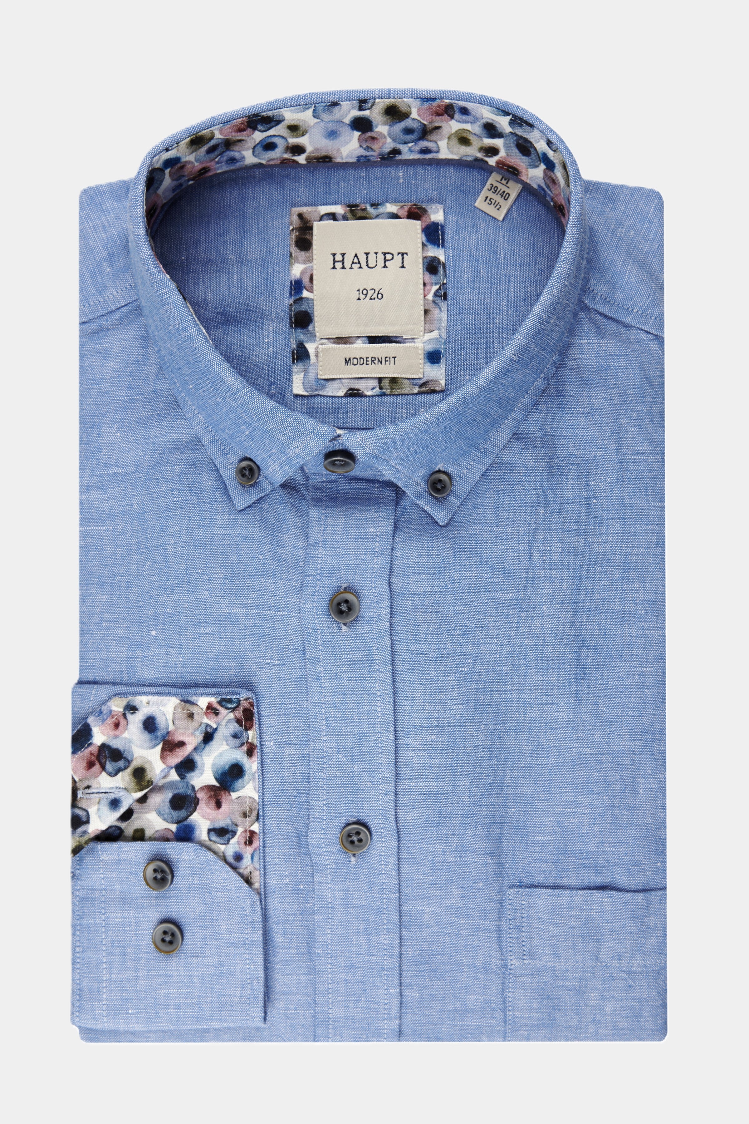 Chemise pour homme bleu clair