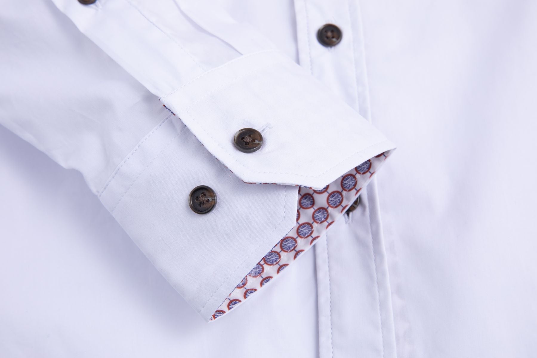 Cotton Men's Shirt WHITE