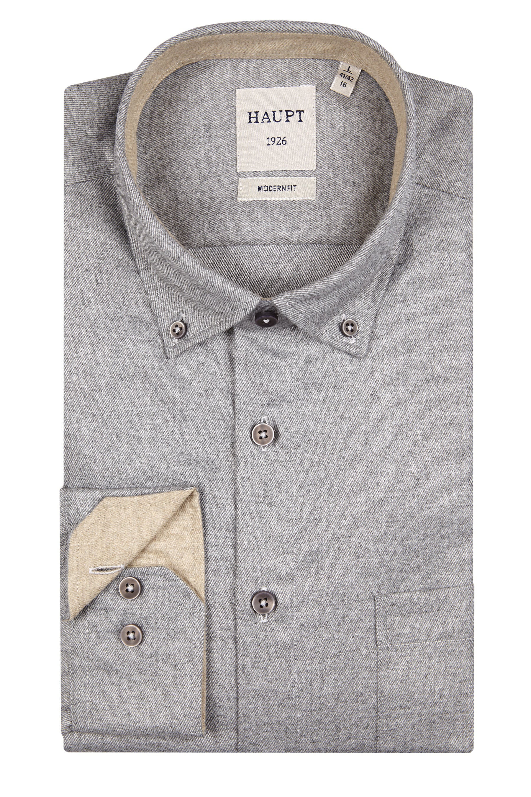 Cotton Men's Shirt GREY