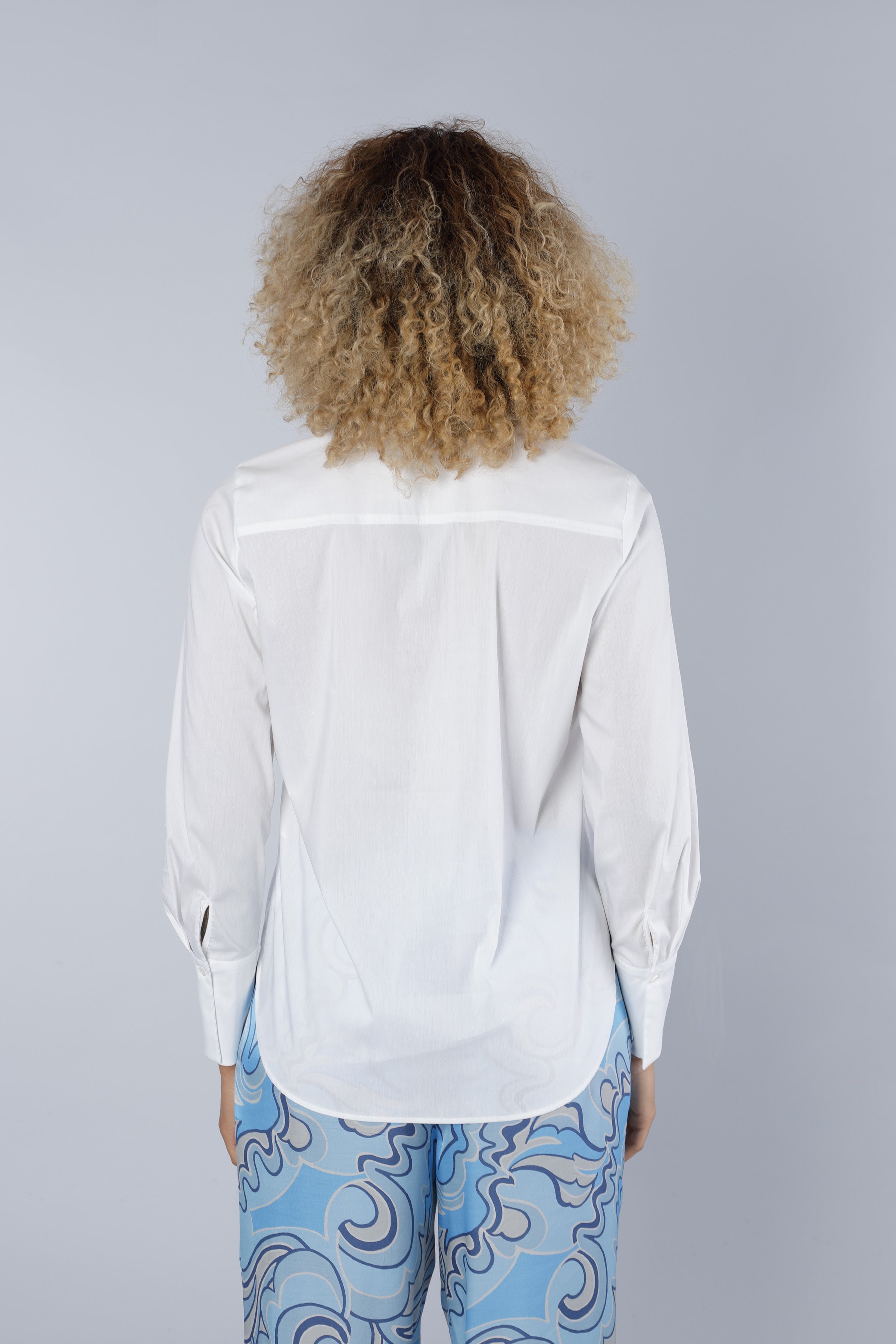 Cotton blouse WHITE