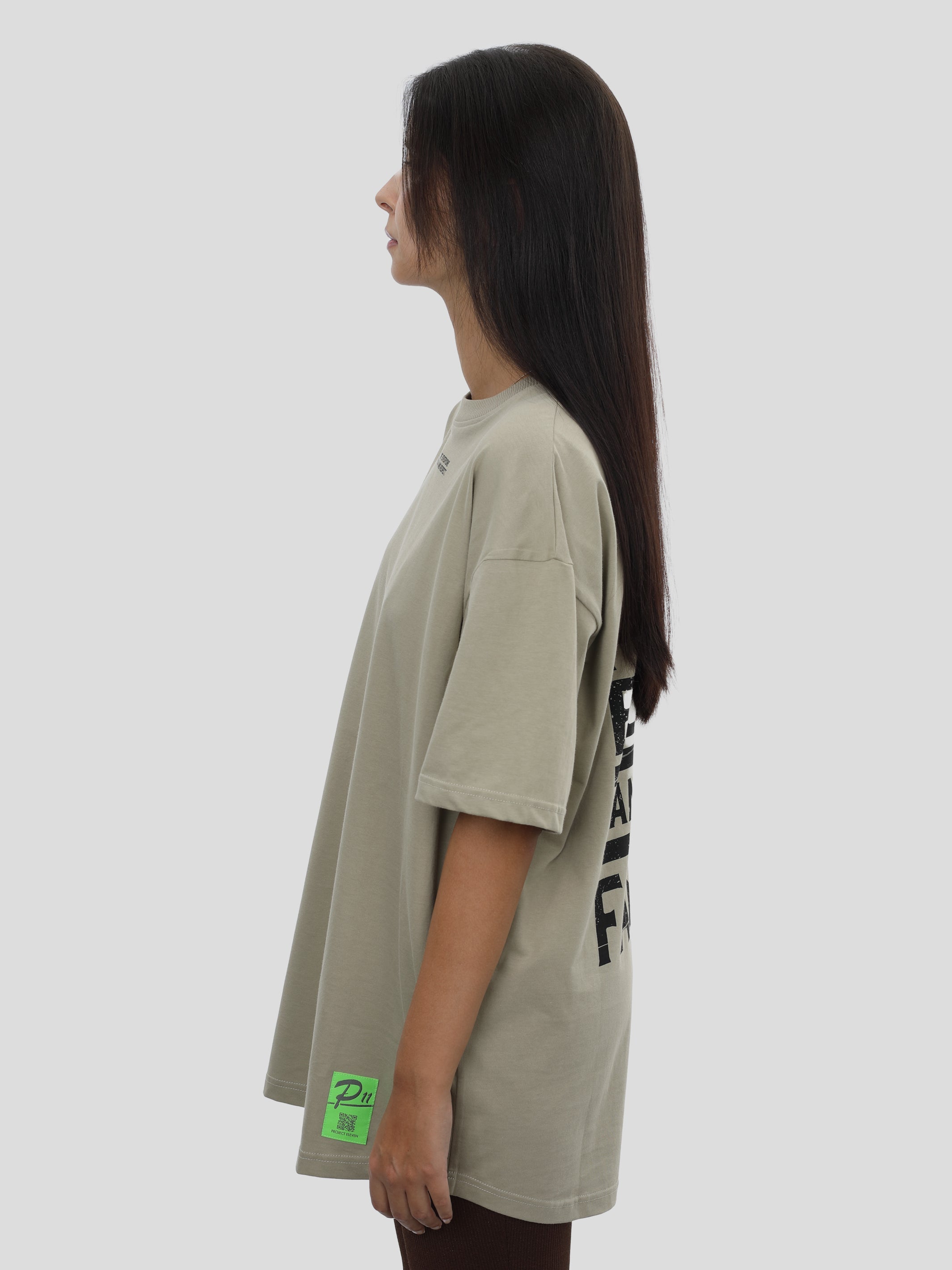 T-Shirt Oversize Unisex in Olive