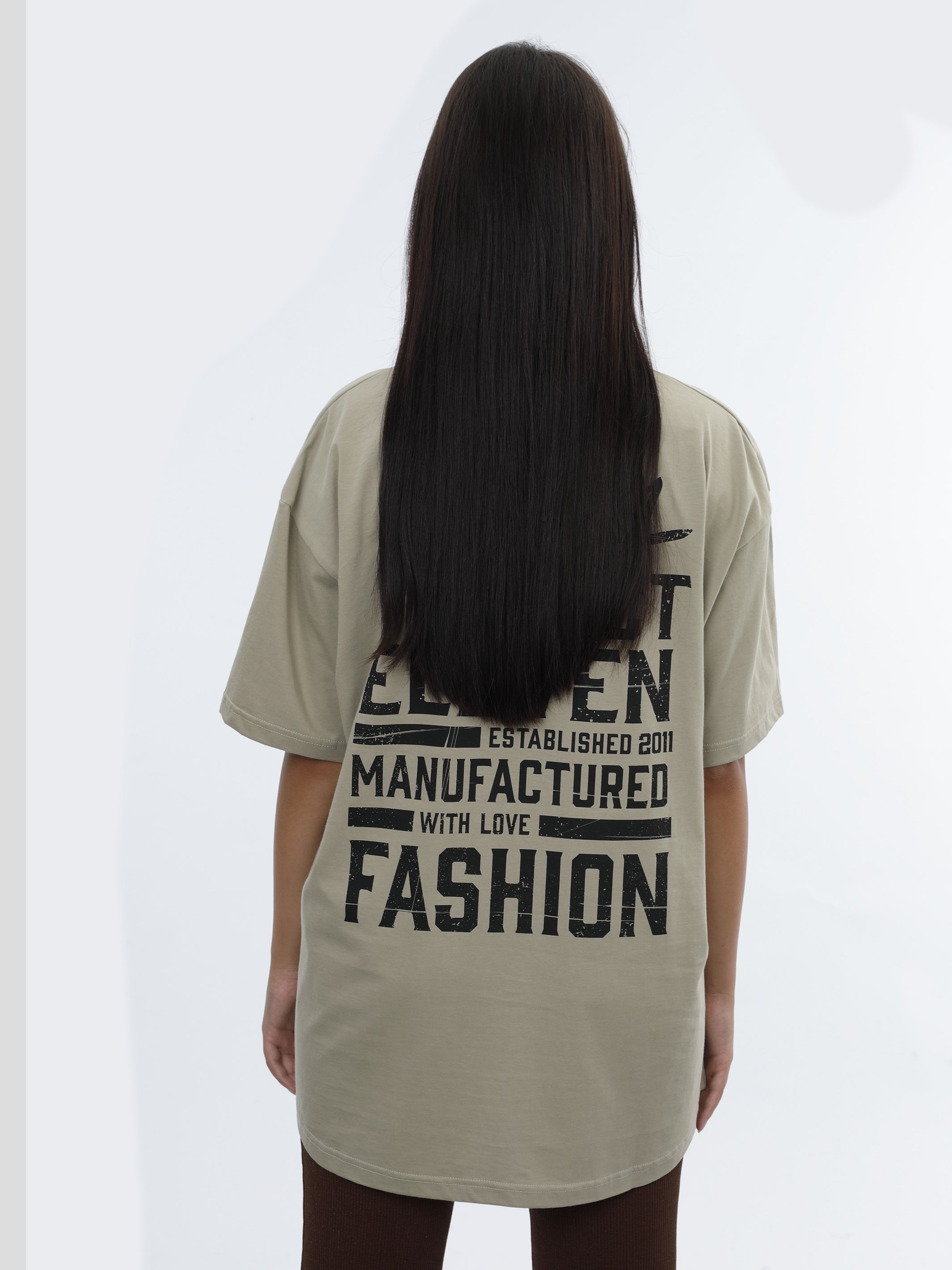 T-Shirt Oversize Unisex in Olive