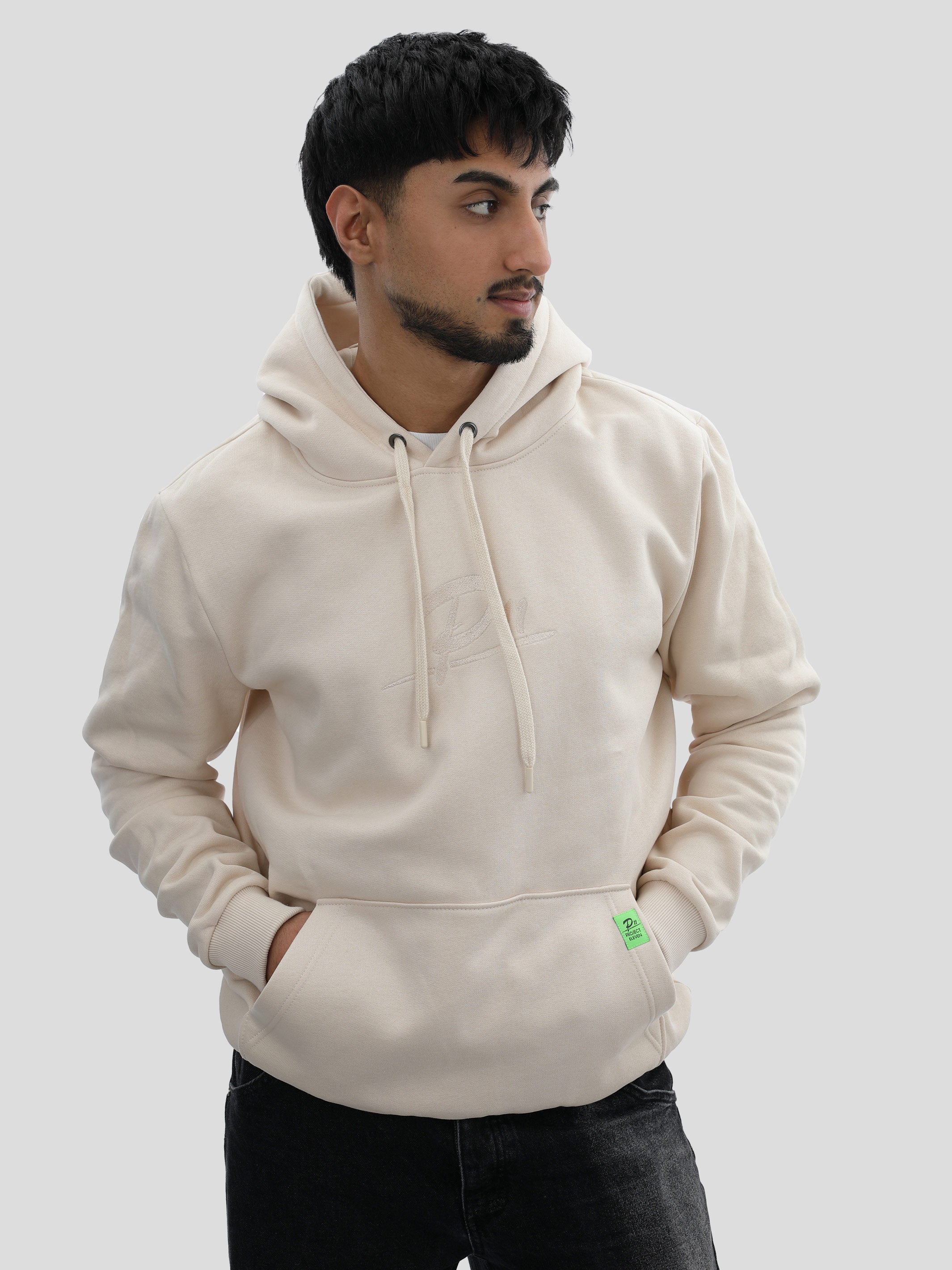 Regular Hoodie Unisex mit großem Stick in Perfectly Pal