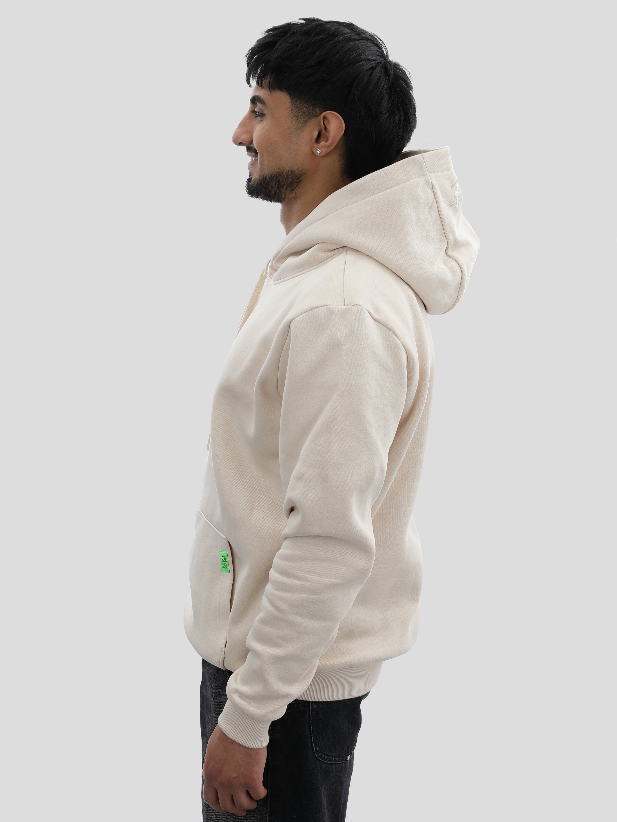 Regular unisex hoodie with small embroidery in perfectly Pal