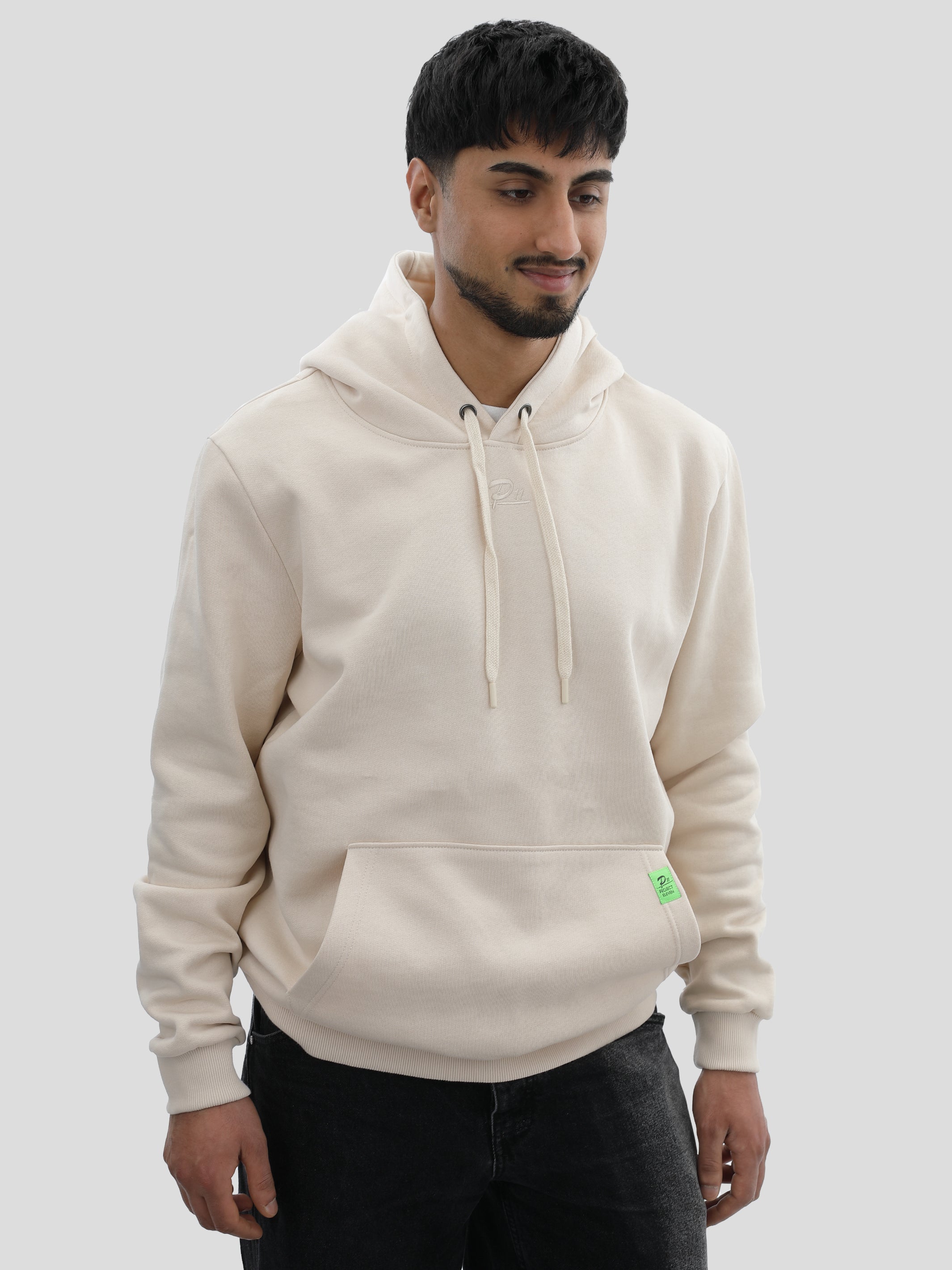 Regular unisex hoodie with small embroidery in perfectly Pal