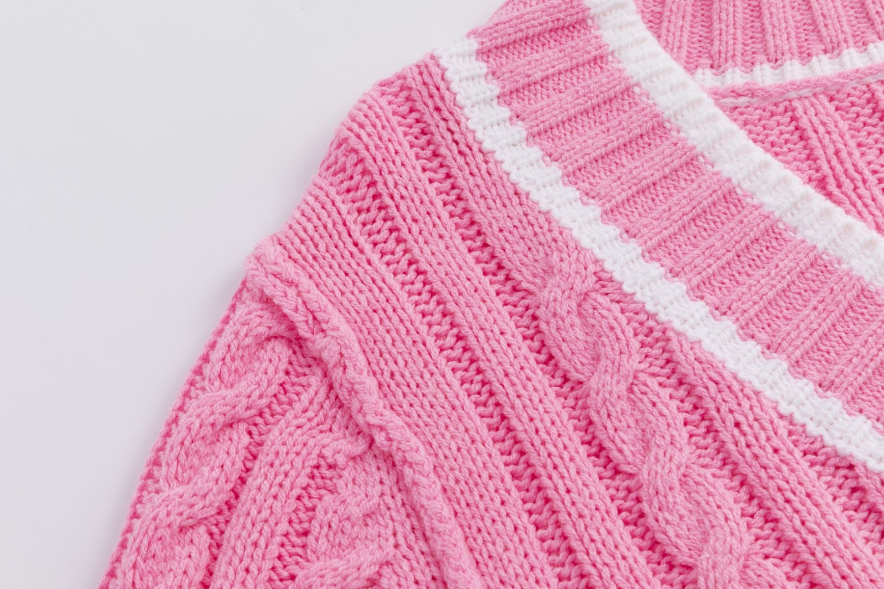 Knitted sweater BUBBLE