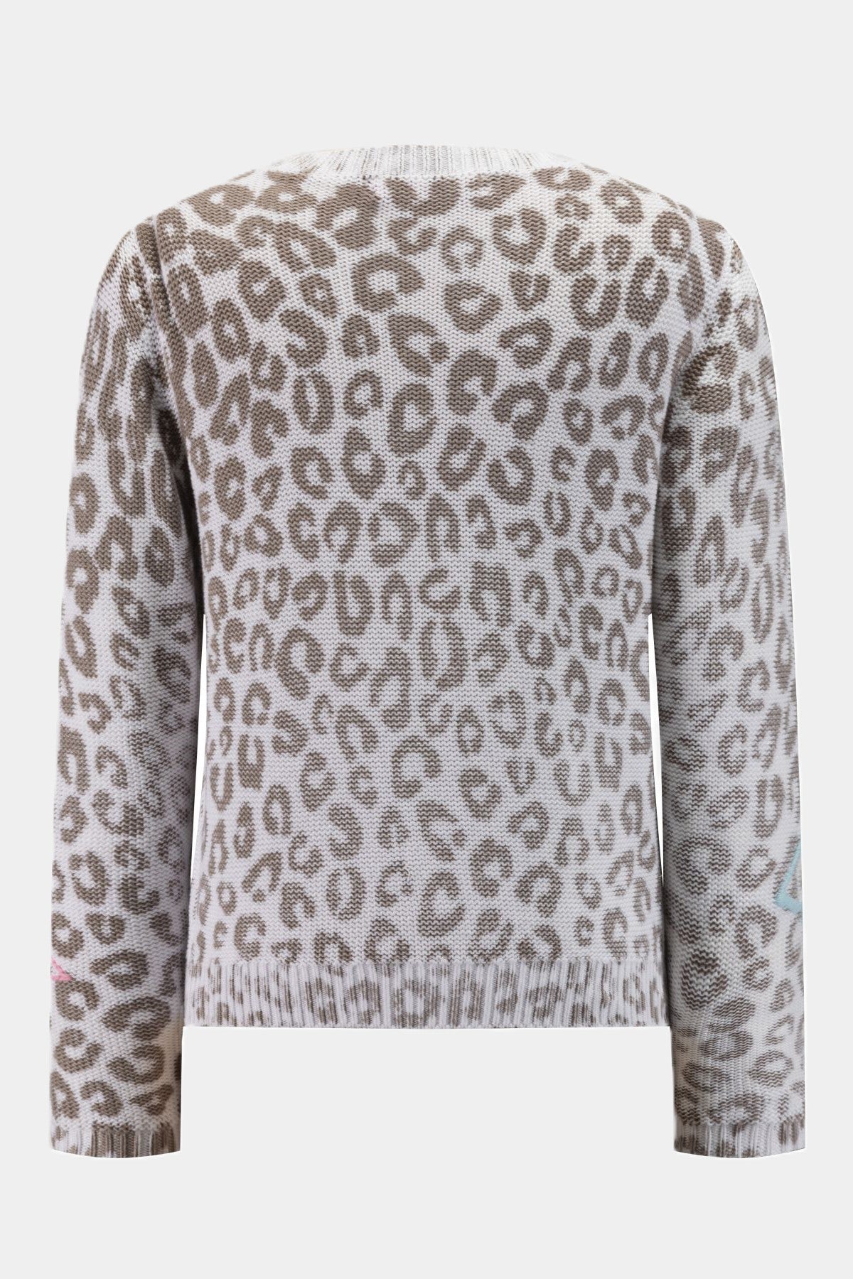 Cotton Leopard Cardigan TAUPE