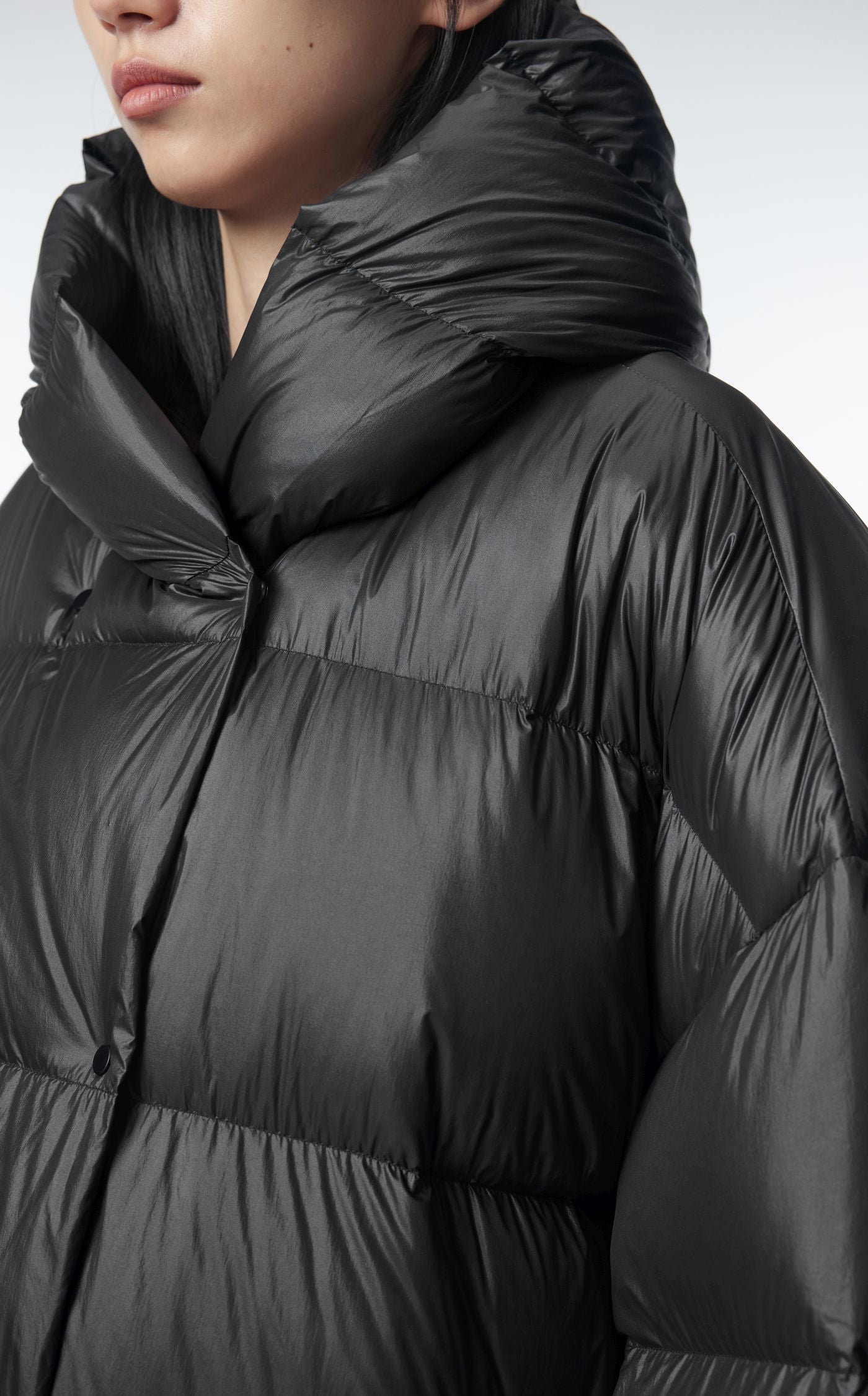 Down jacket BLACK