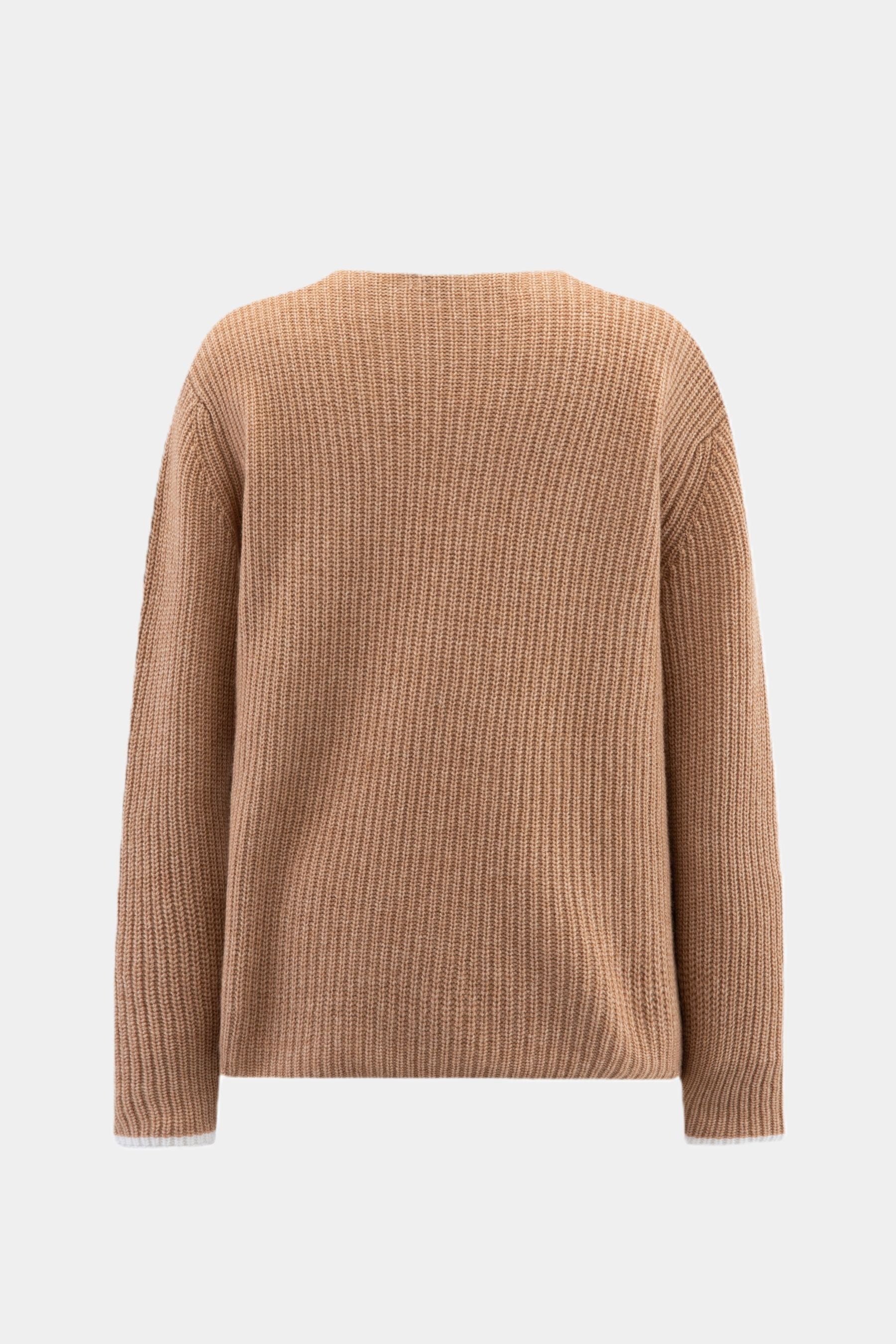 Kaschmir-Strickpullover CAMEL