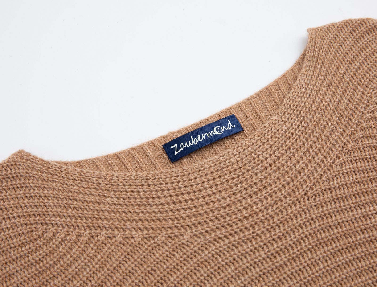 Kaschmir-Strickpullover CAMEL