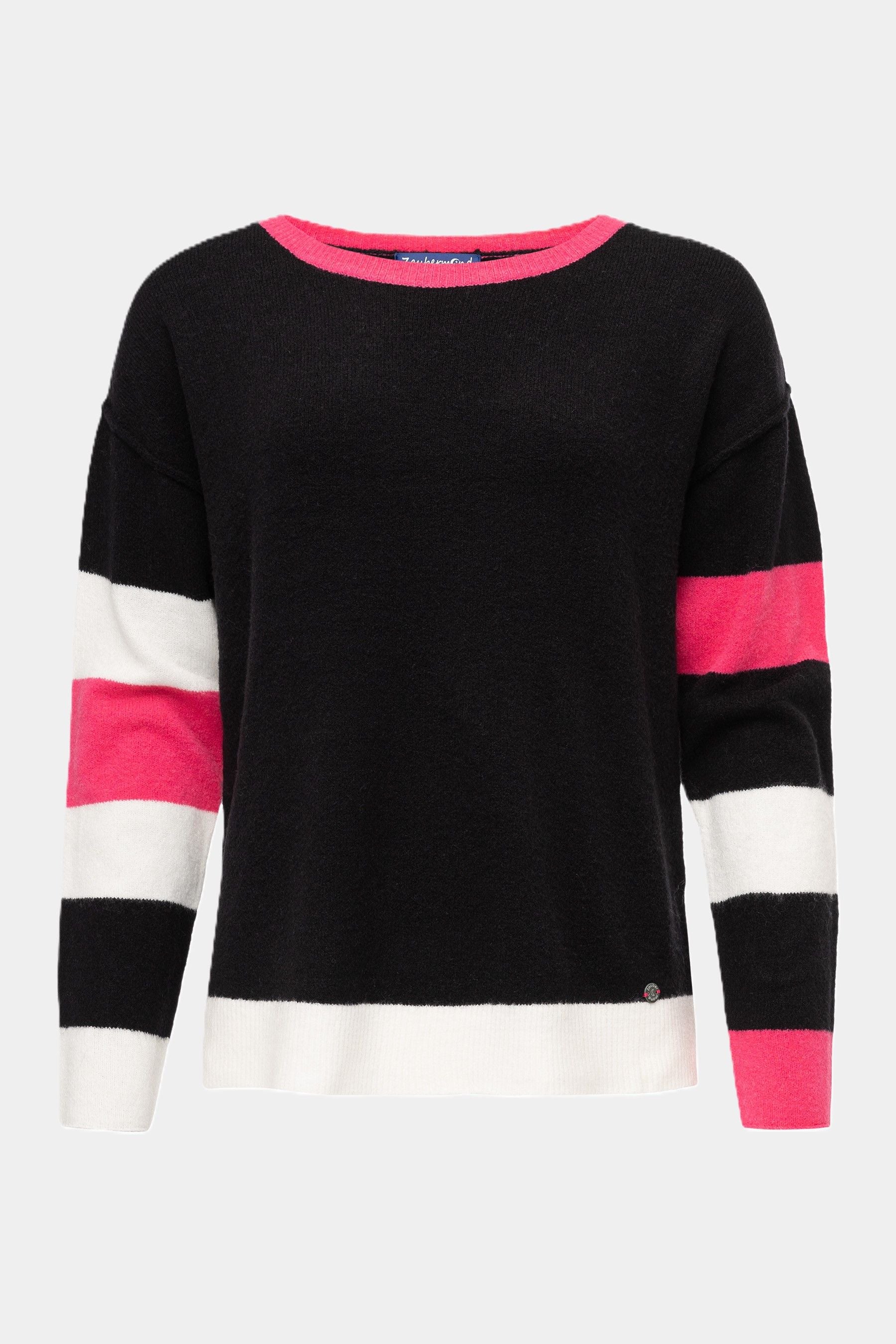 Knitted sweater BLACK