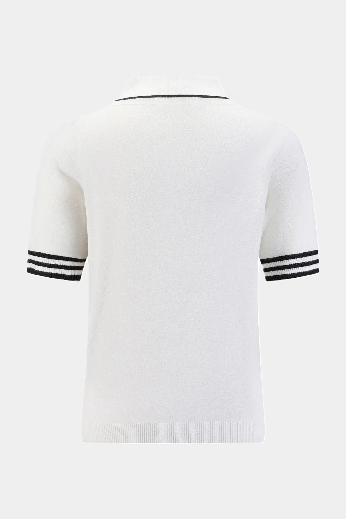 Strick-Poloshirt WHITE