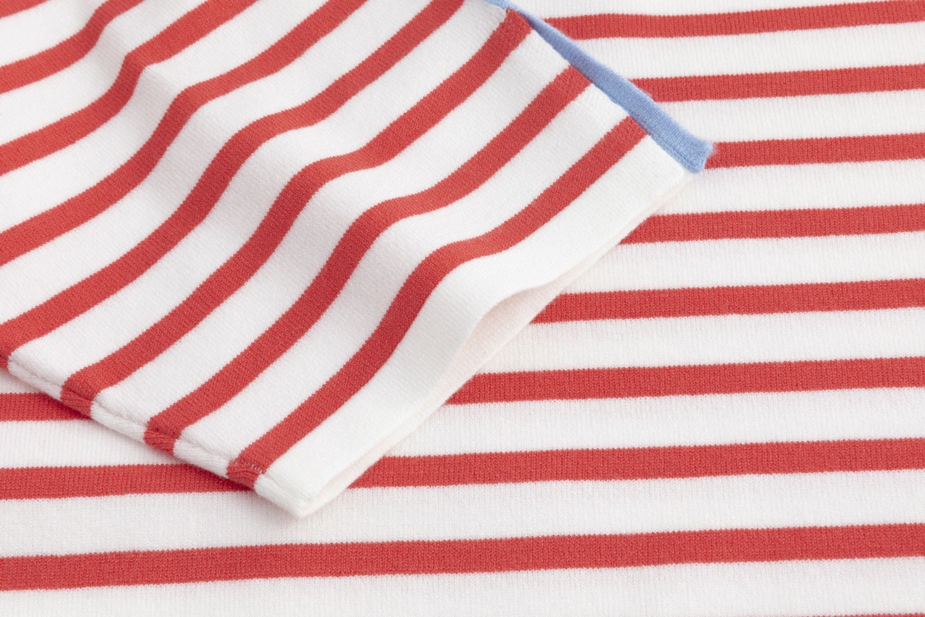 Striped knit shirt CORAL