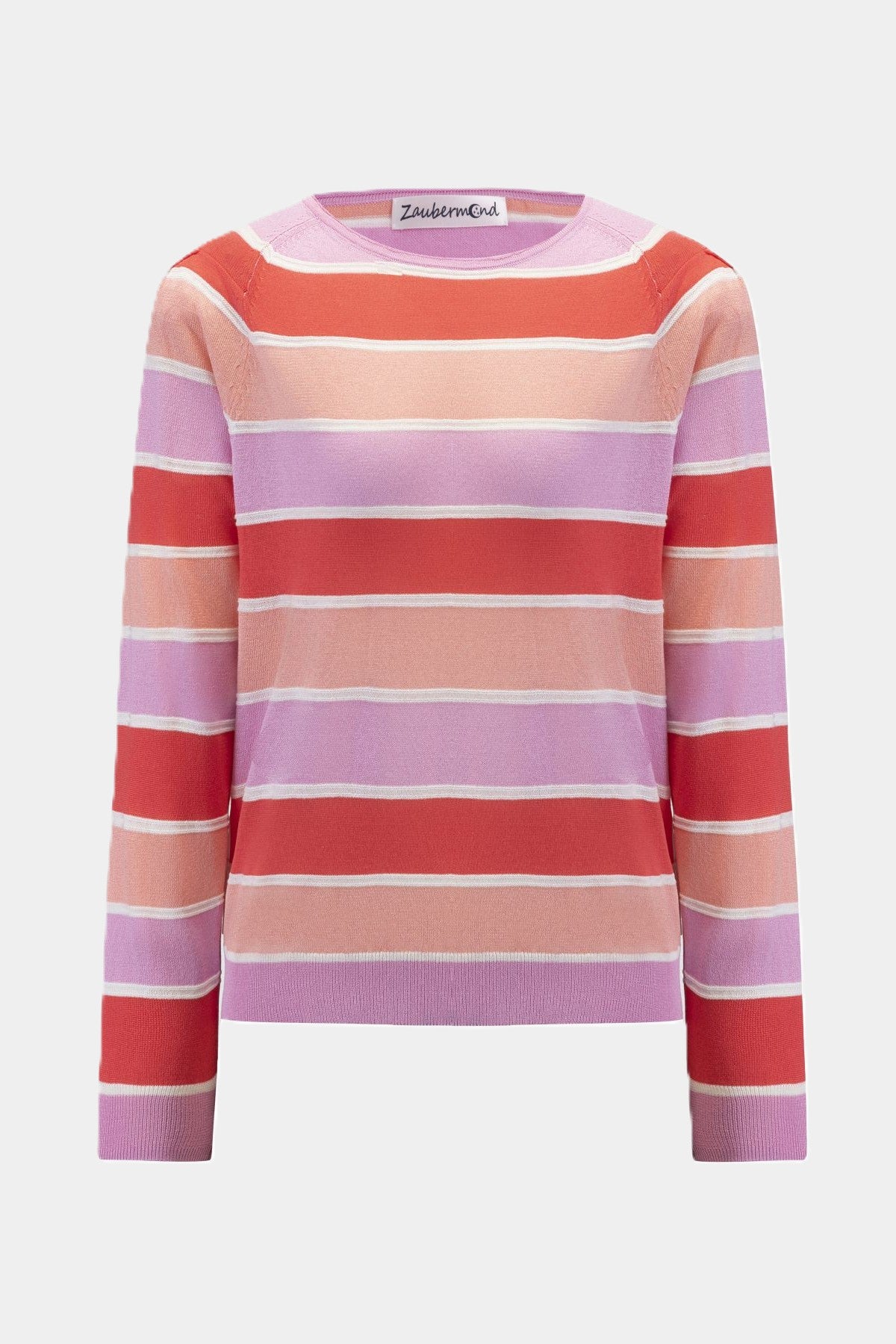 Striped sweater SWEET PINK